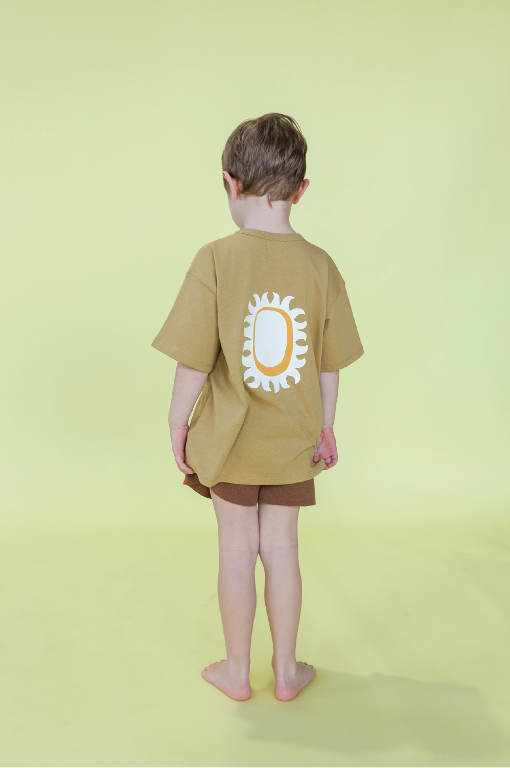 Grown - Organic Milano Knit Shorts Brownie