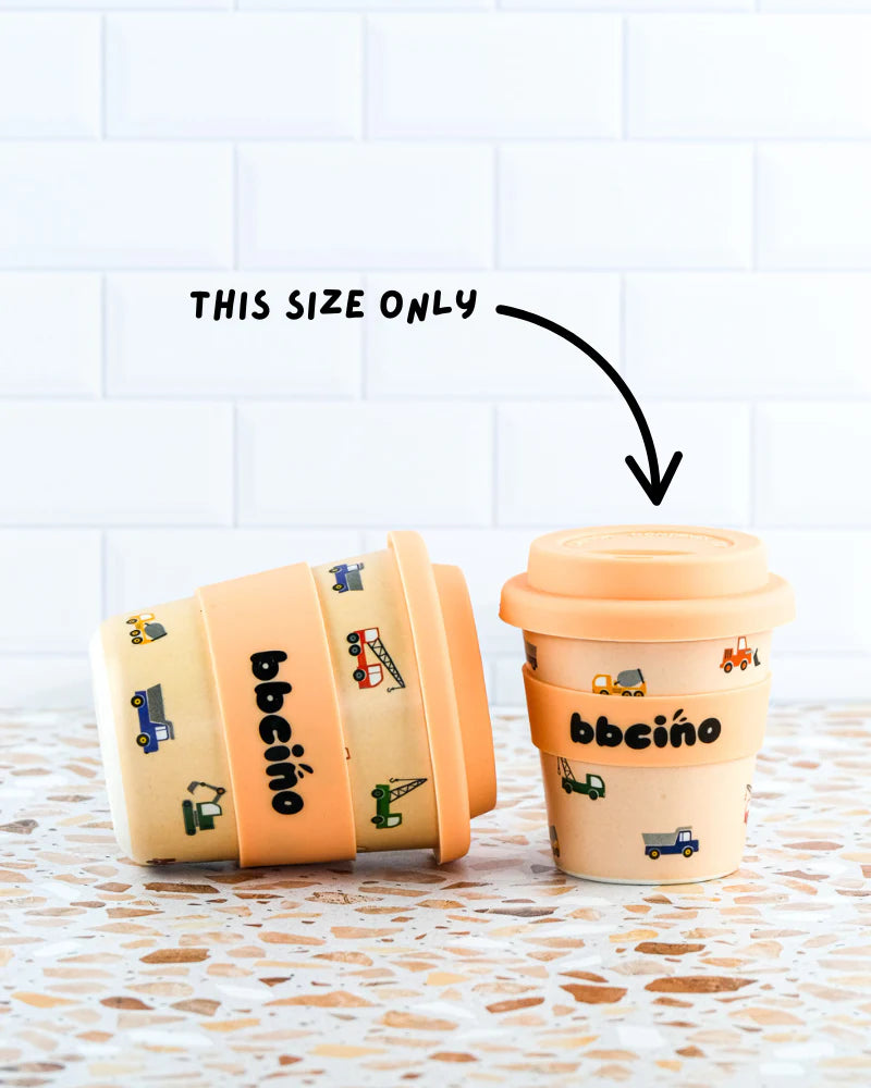 BBcino ~ Reusable Babycino Cup 120ml Truck That