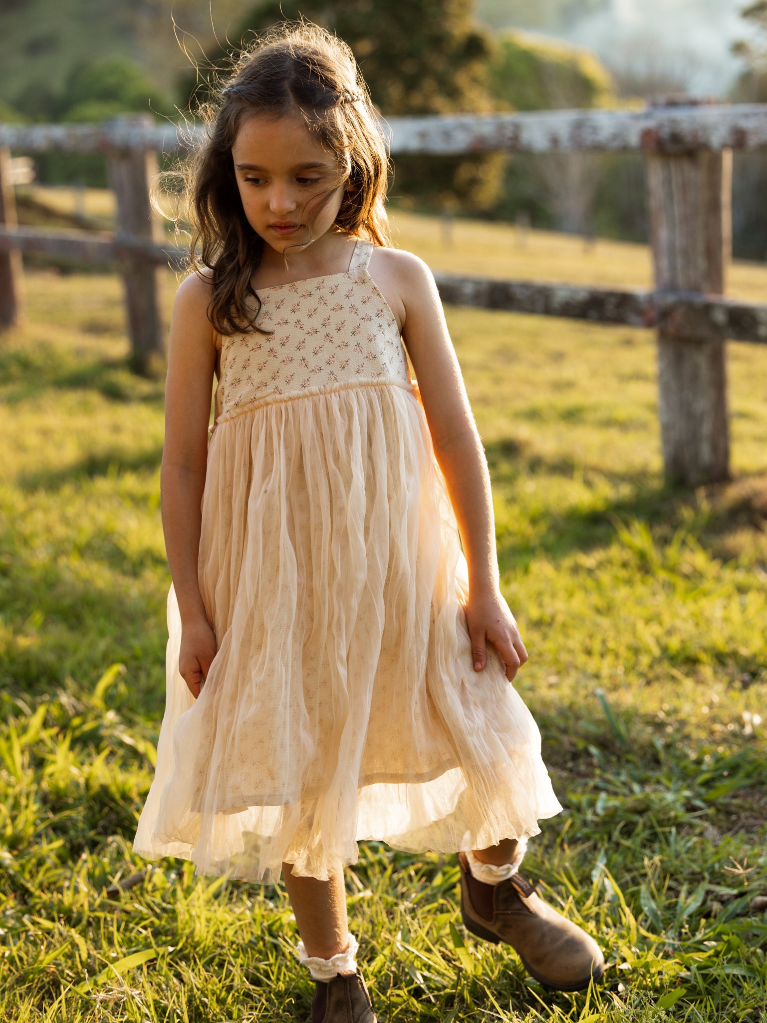 Valencia Byron Bay - Valencia Tutu Dress Buttermilk