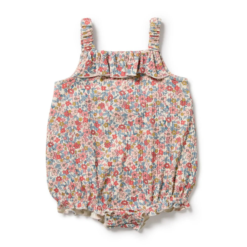Wilson & Frenchy - Summer Bloom Organic Playsuit
