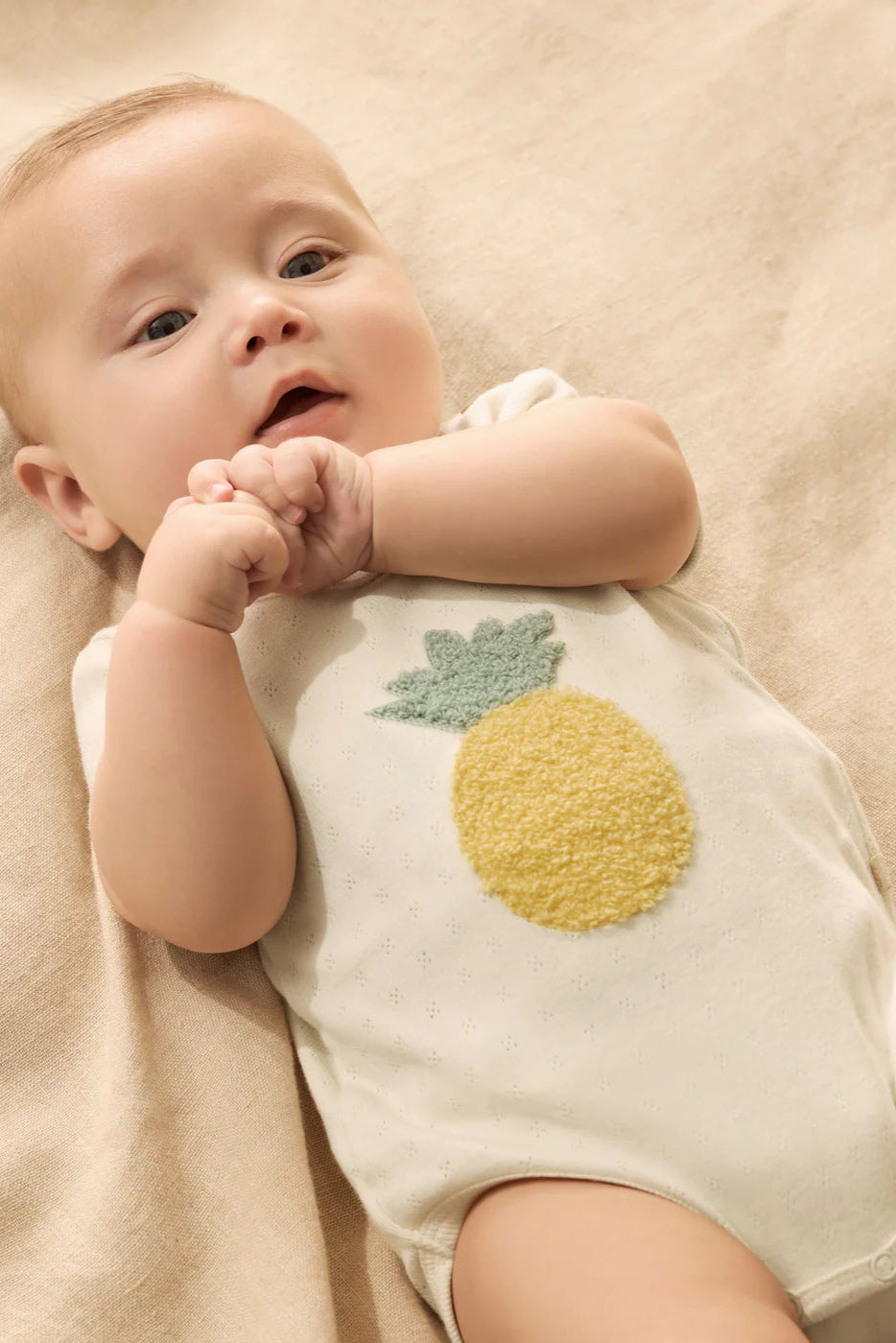 Wilson & Frenchy - Piney Pals Organic Pointelle Bodysuit