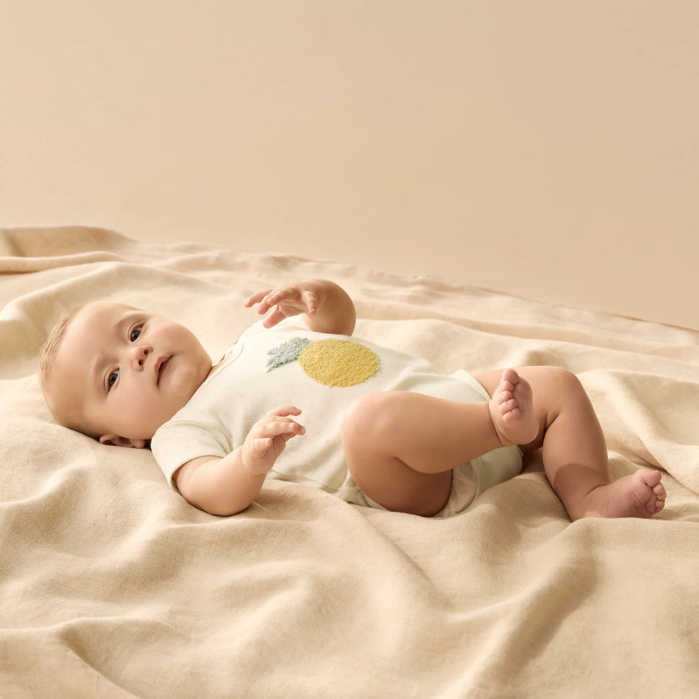 Wilson & Frenchy - Piney Pals Organic Pointelle Bodysuit