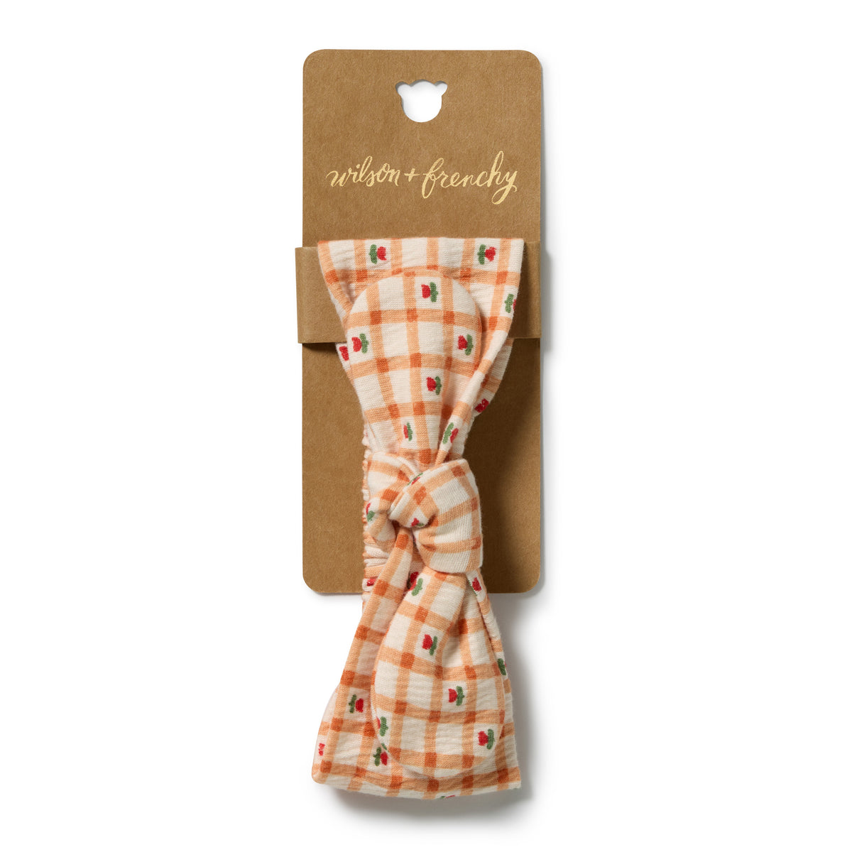 Wilson & Frenchy - Checkerberry Organic Crinkle Headband