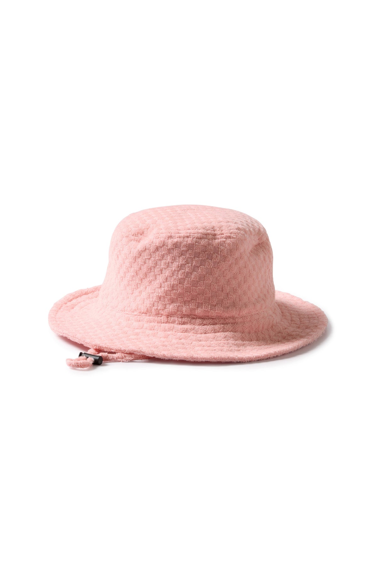 Wilson & Frenchy - Petal Pink Check Organic Terry Sun Hat