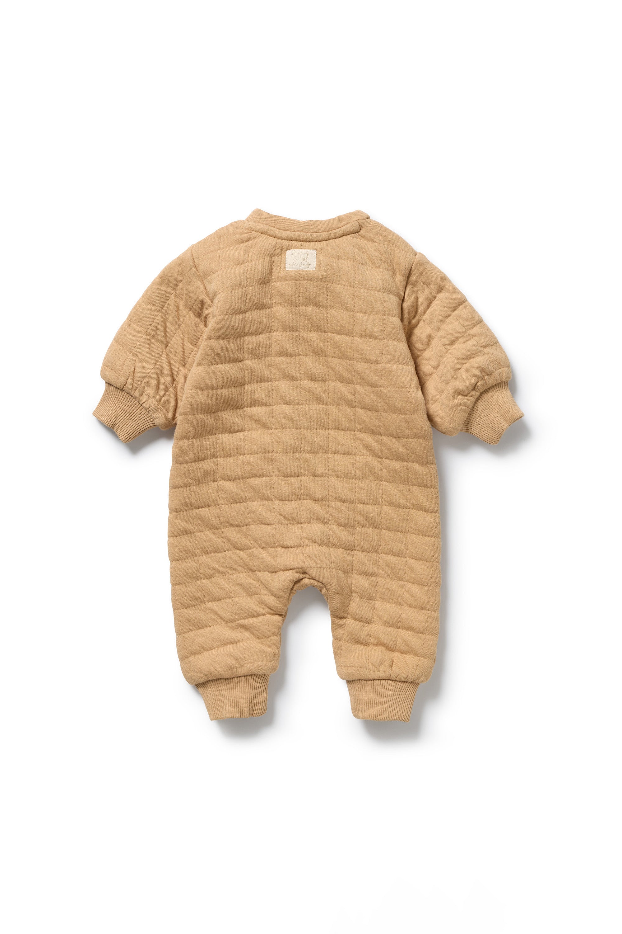 Wilson & Frenchy - Honey Fawn Organic Quilted Growsuit