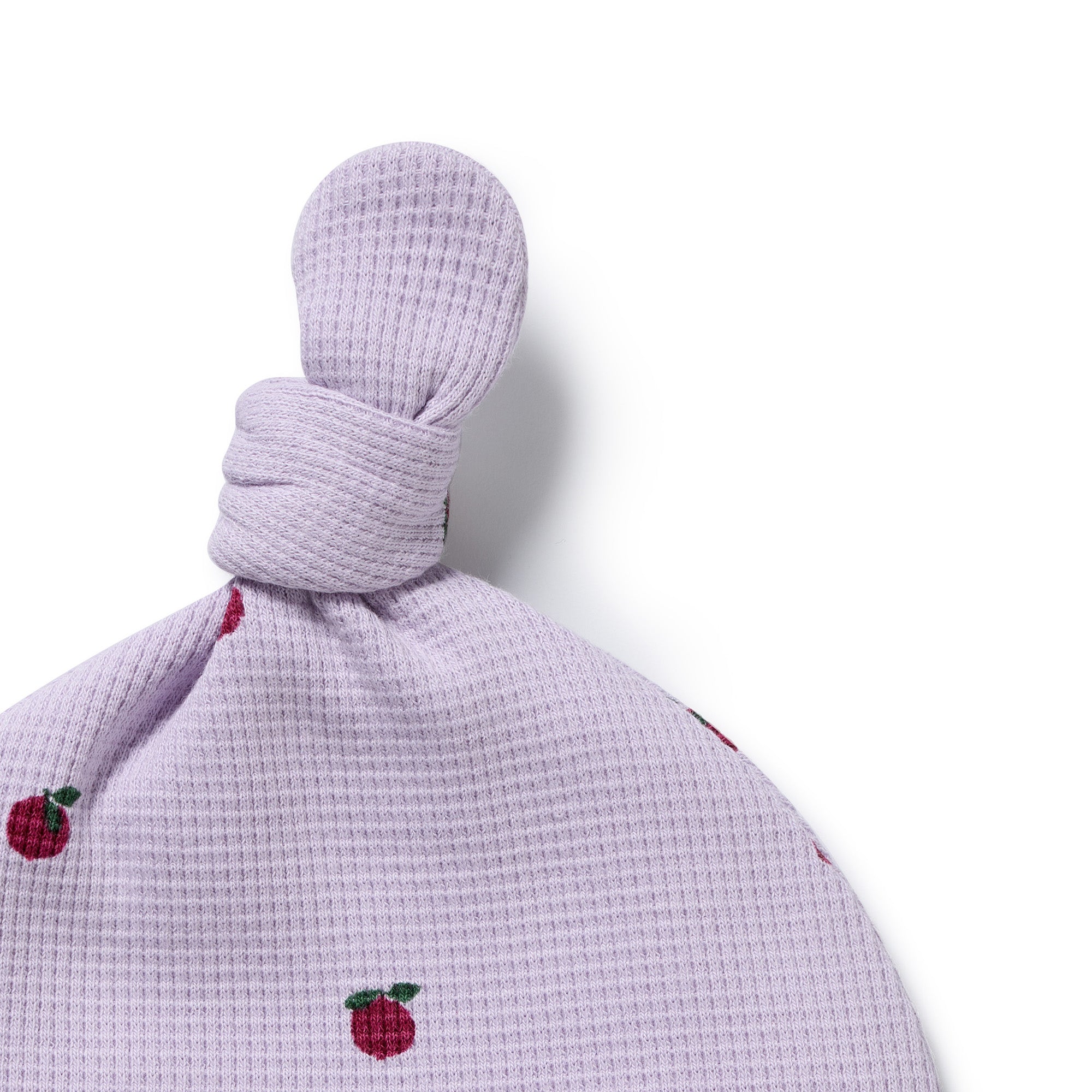 Wilson & Frenchy - Berry Plums Organic Waffle Knot Hat
