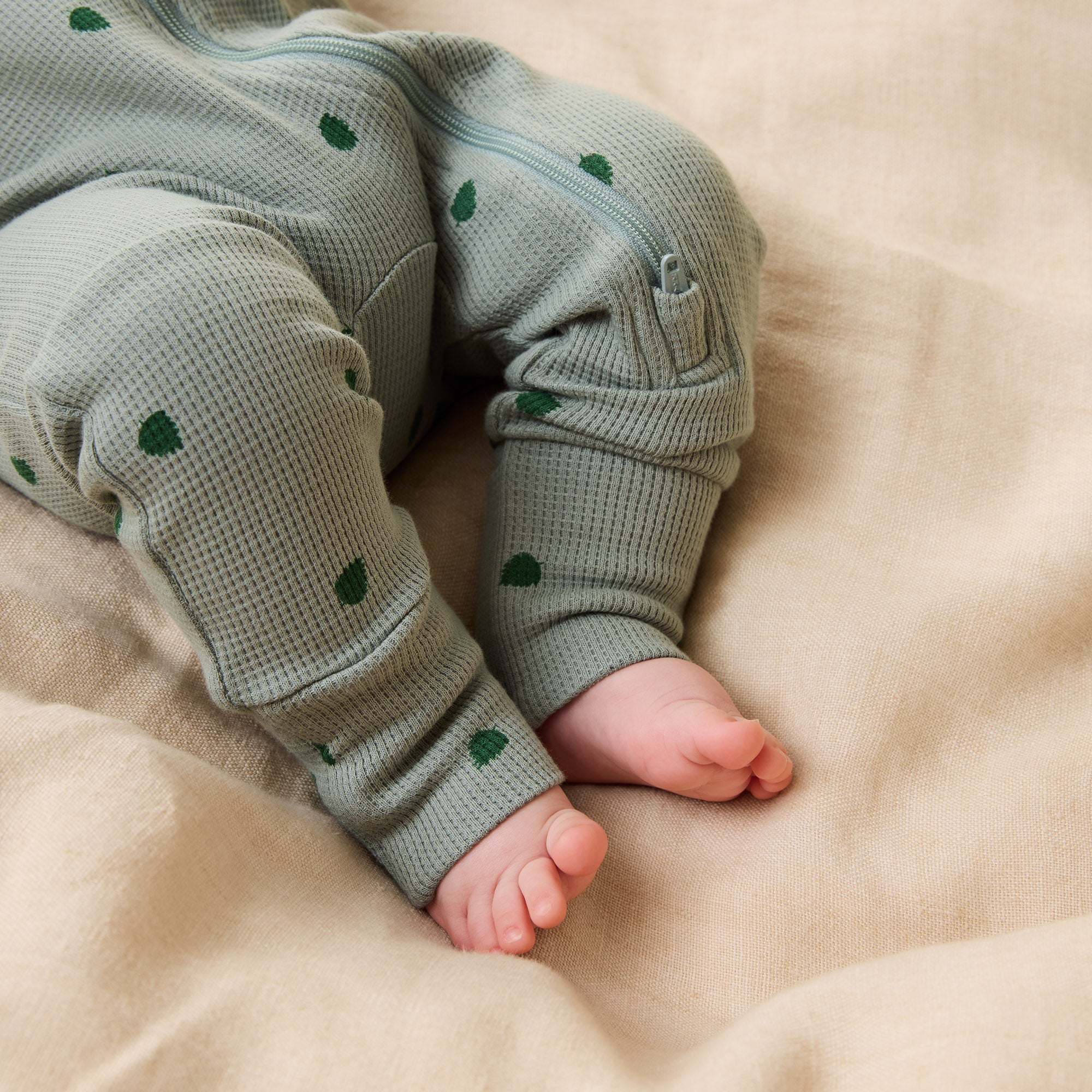 Wilson & Frenchy - Tumbletwig Organic Waffle Zipsuit