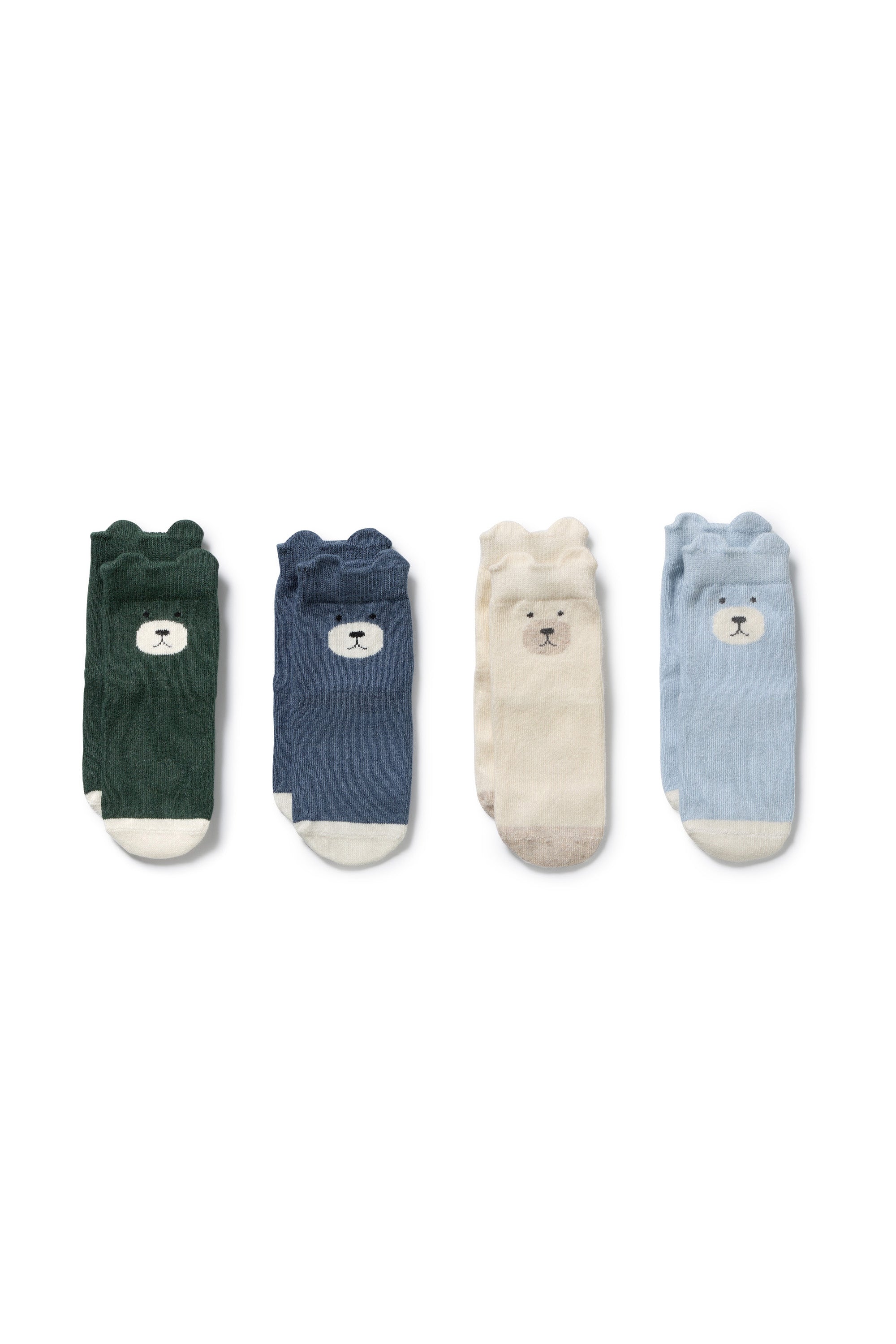 Wilson & Frenchy - Boys Organic 4 Pack Baby Socks