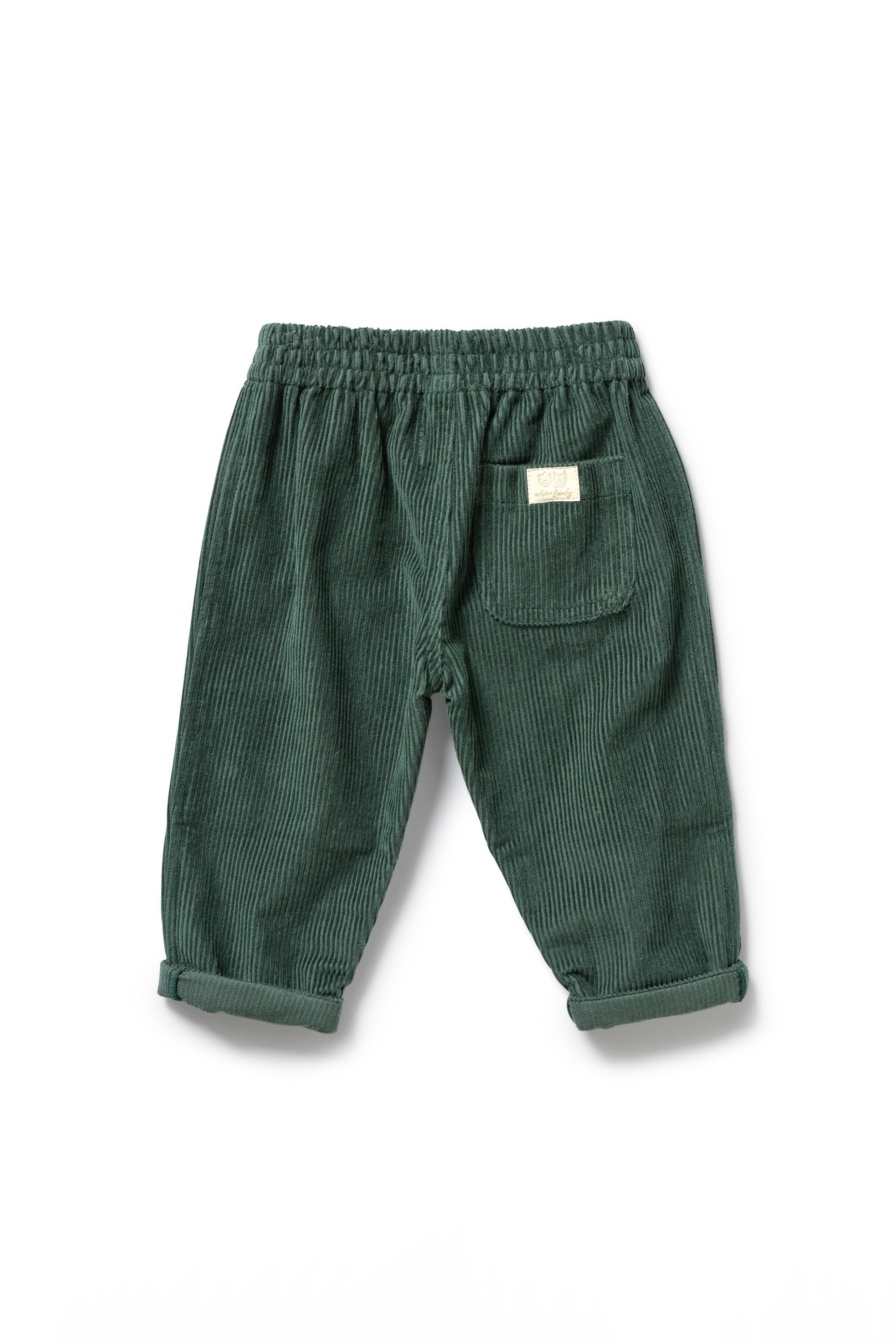 Wilson & Frenchy - Moss Green Organic Cord Pant