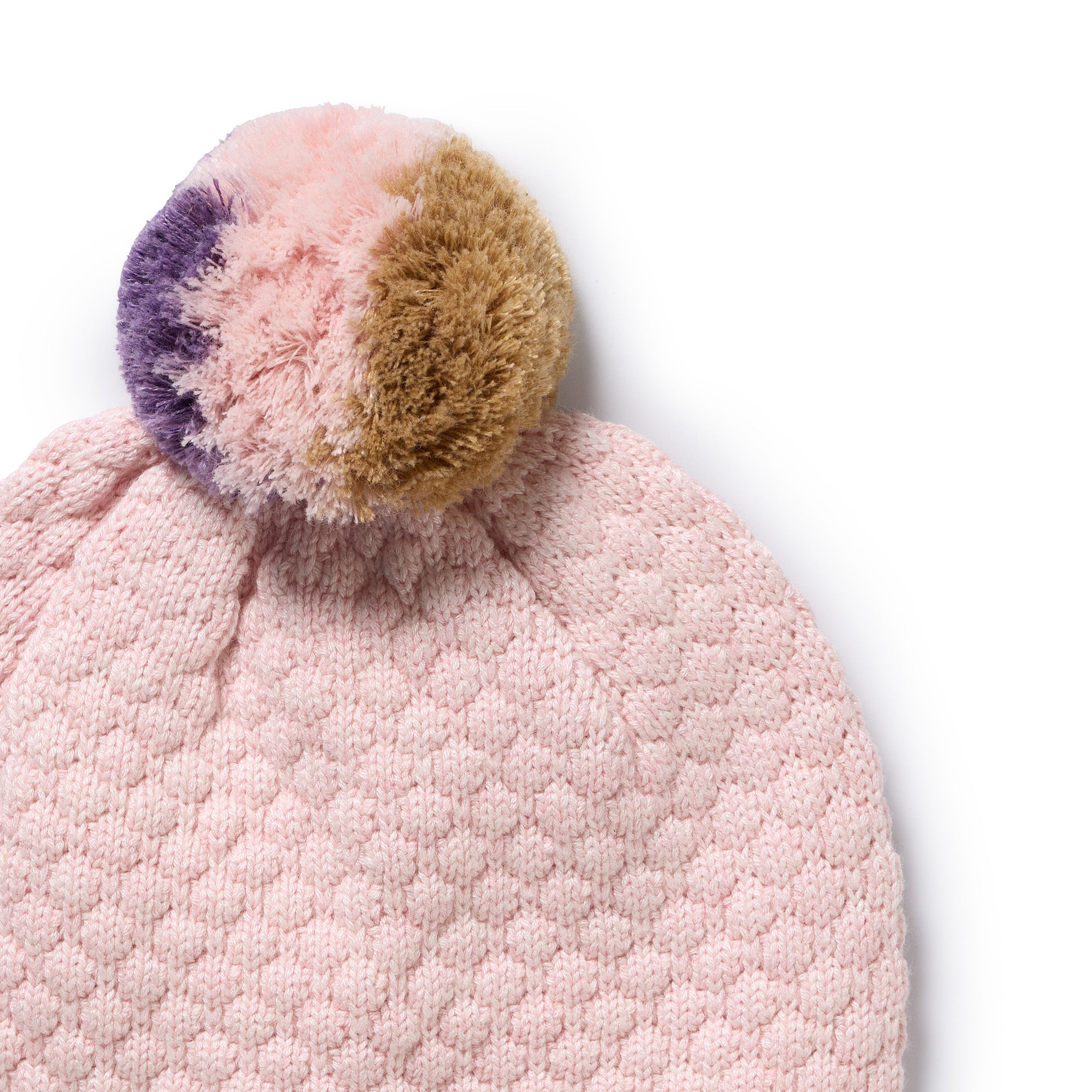 Wilson & Frenchy - Marshmellow Organic Knitted Bubble Hat