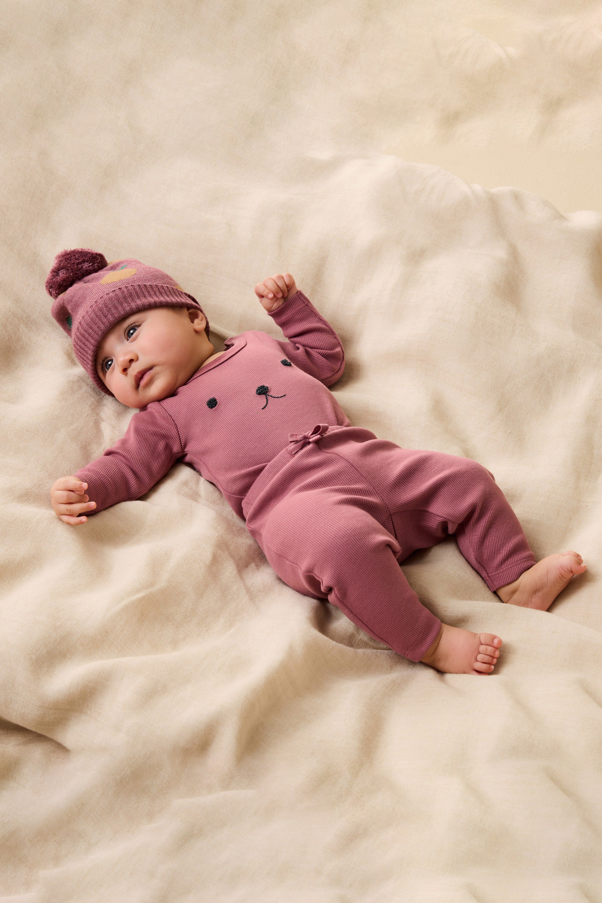 Wilson & Frenchy - Clementine Organic Knitted Jacquard Hat