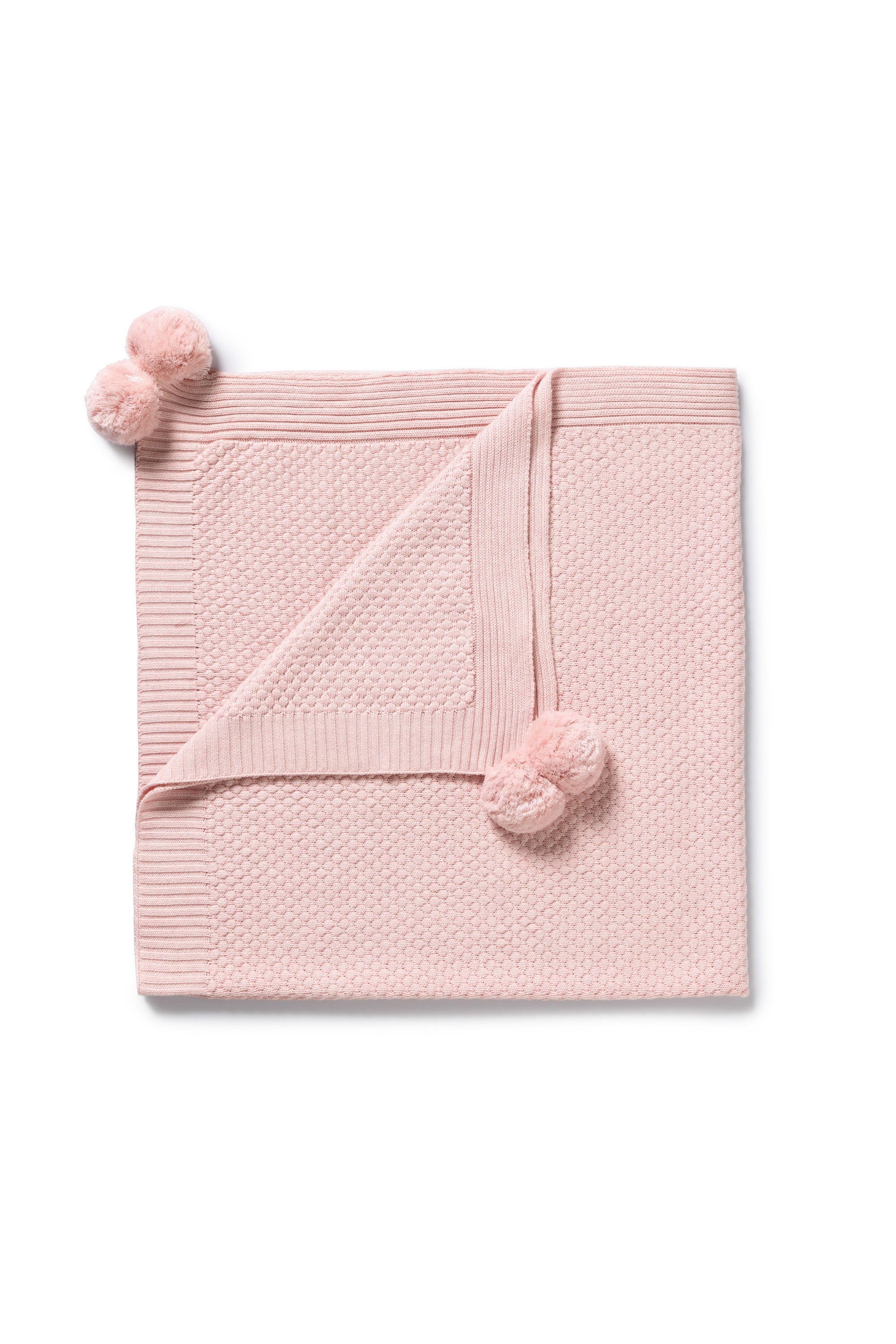 Wilson & Frenchy - Marshmellow Organic Knitted Bubble Blanket