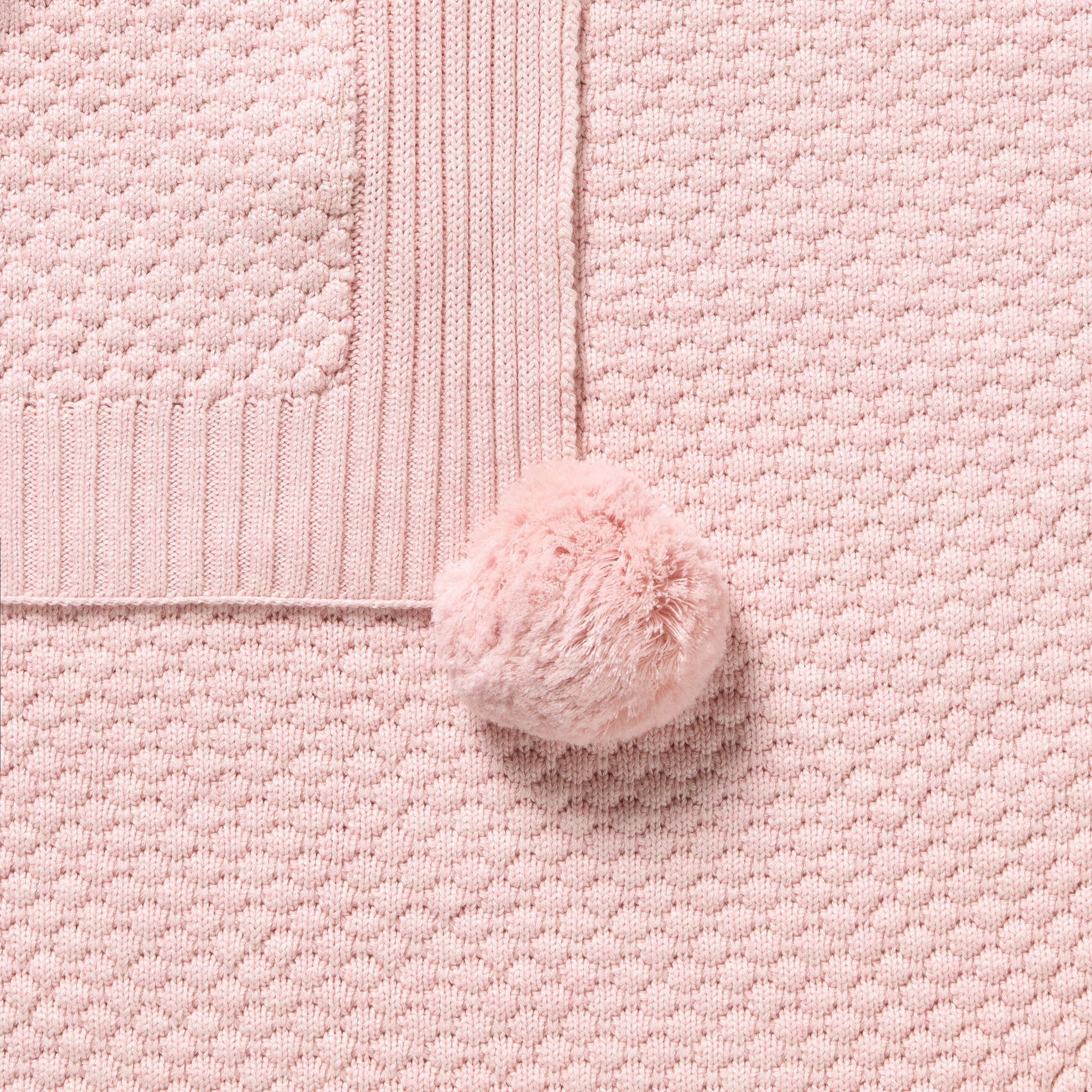 Wilson & Frenchy - Marshmellow Organic Knitted Bubble Blanket