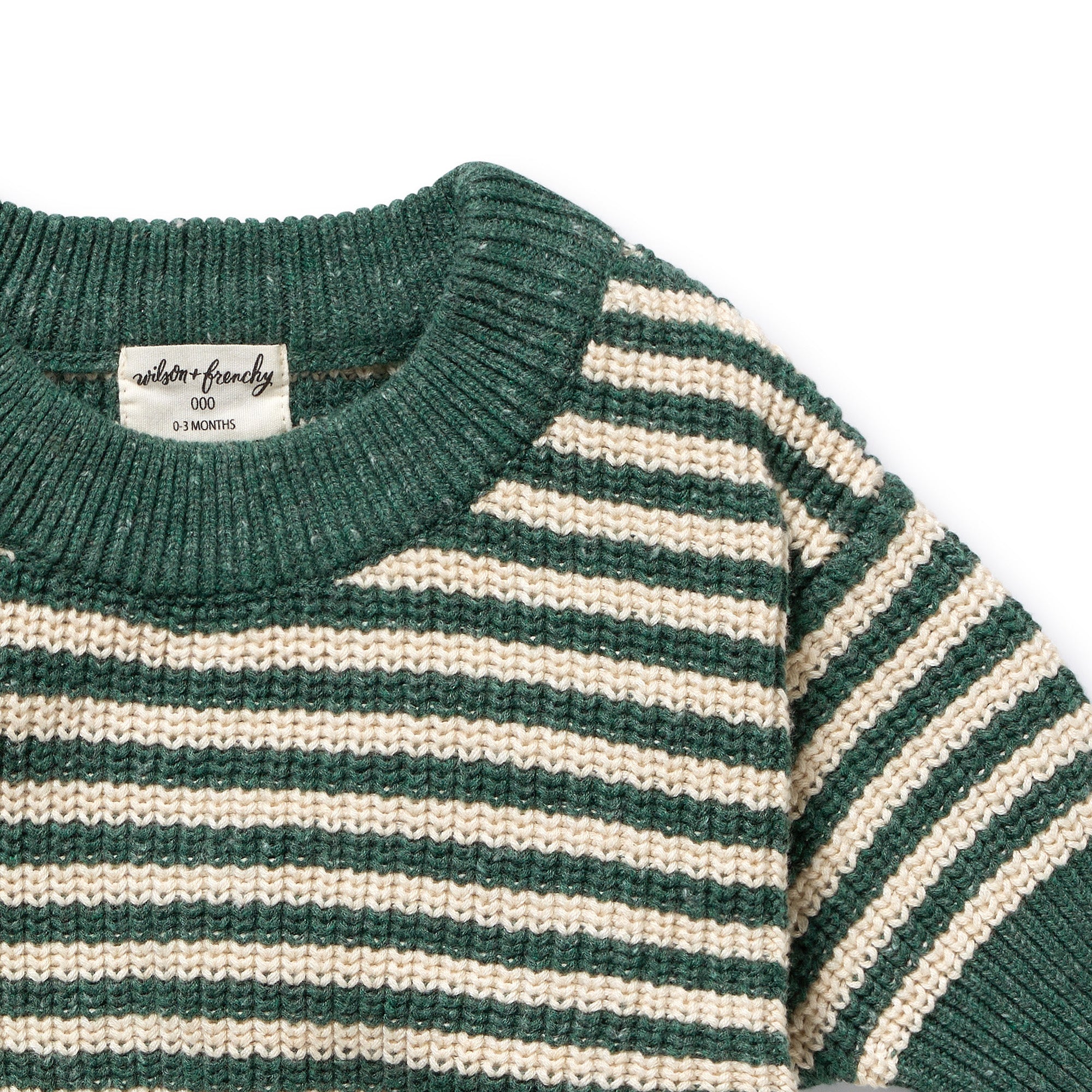 Wilson & Frenchy - Clover Organic Knitted Stripe Jumper