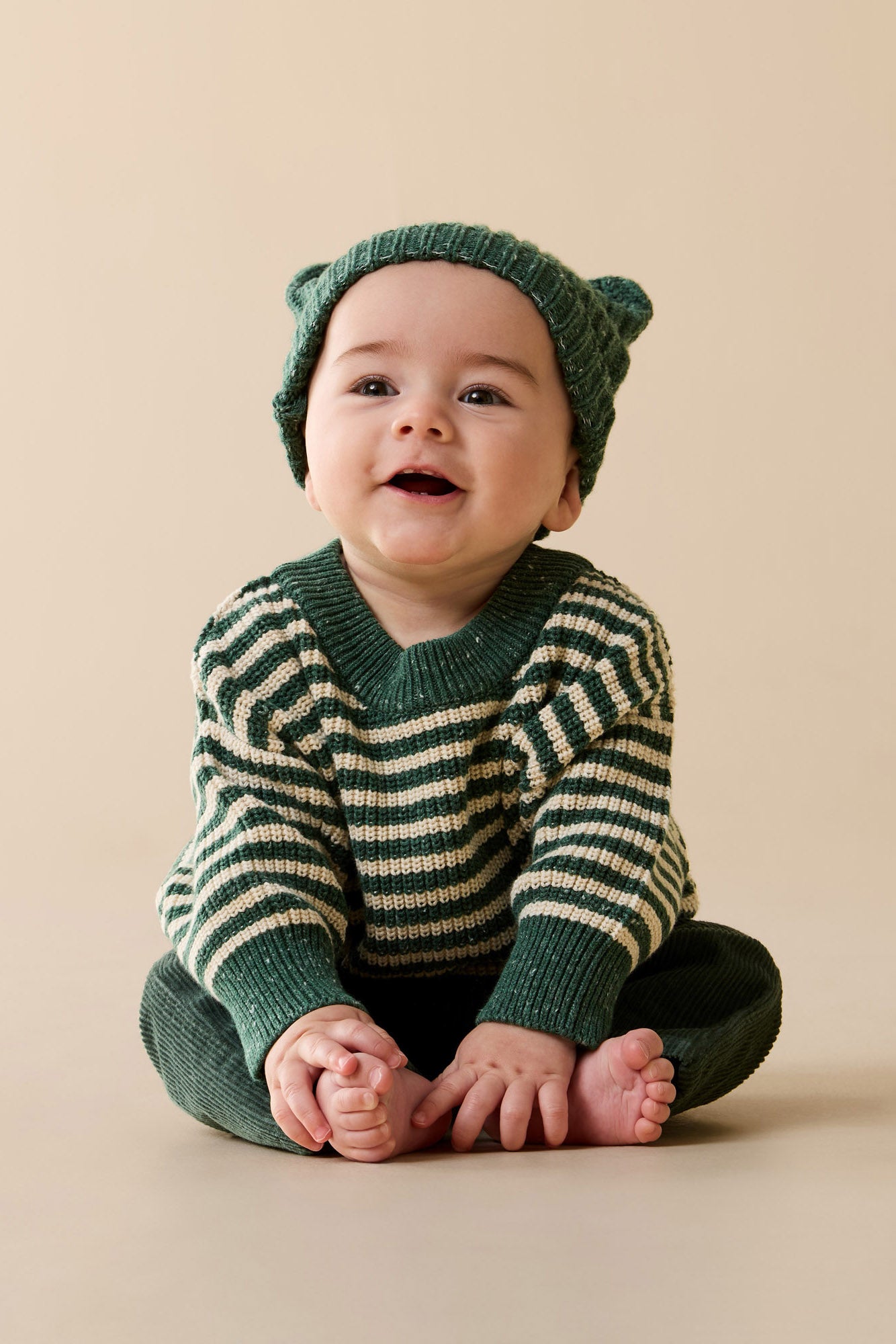 Wilson & Frenchy - Clover Organic Knitted Stripe Jumper