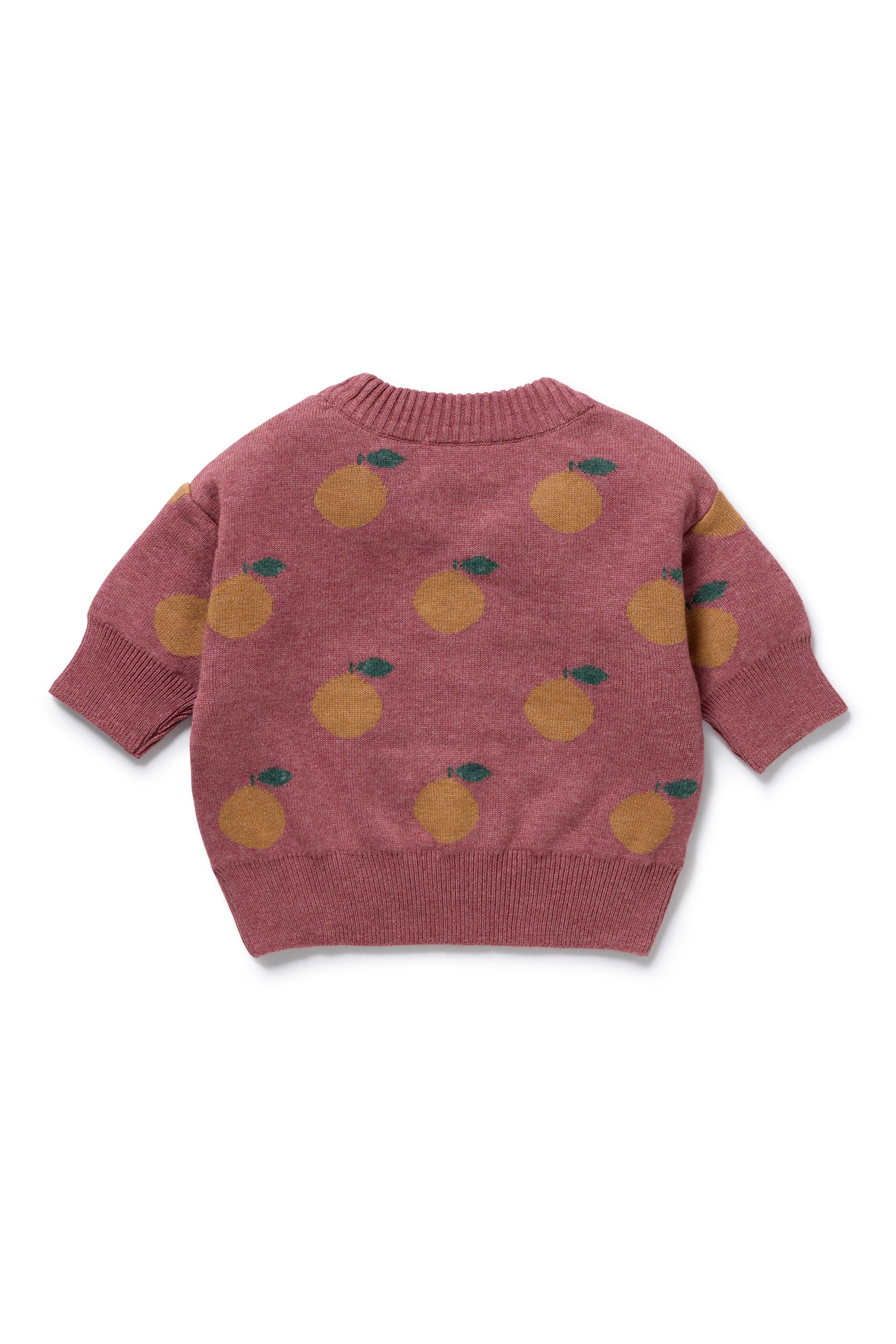 Wilson & Frenchy - Clementine Organic Knitted Jacquard Jumper
