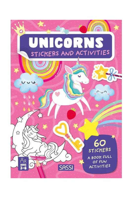 Stickers and Activities Book Unicorns