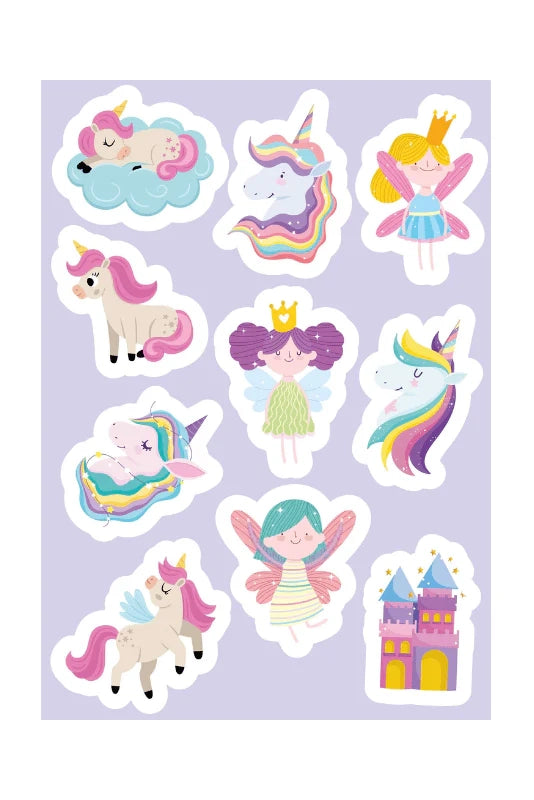 Stickers and Activities Book Unicorns