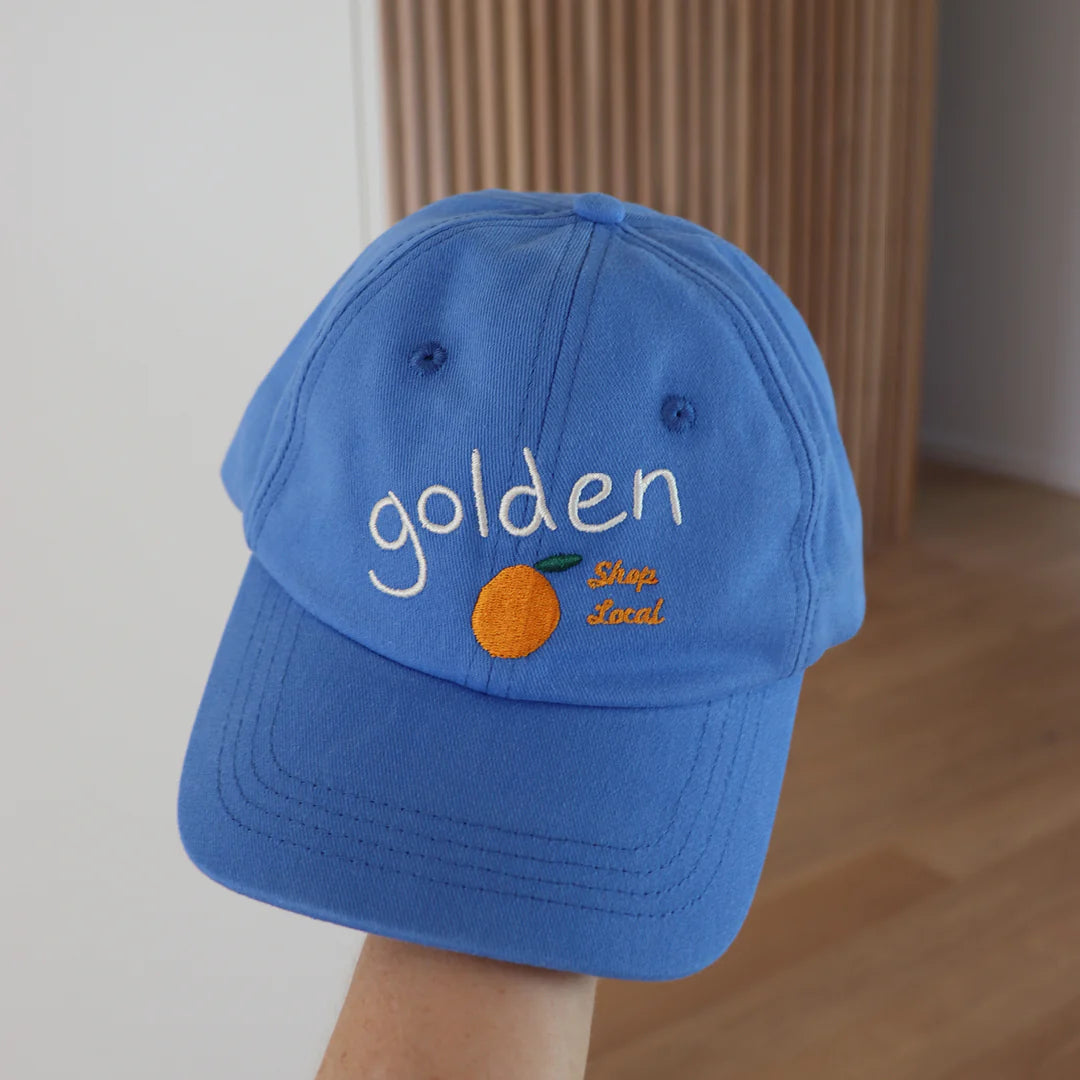 Golden Children - Golden Orange Cap Deep Sea Blue