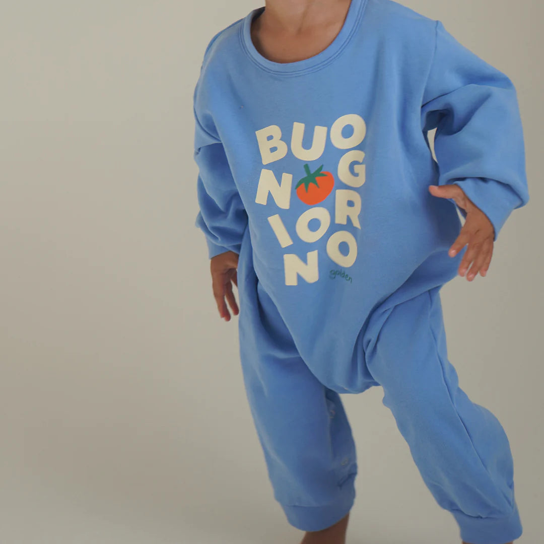 Golden Children - Buongiorno Playsuit Pool Blue