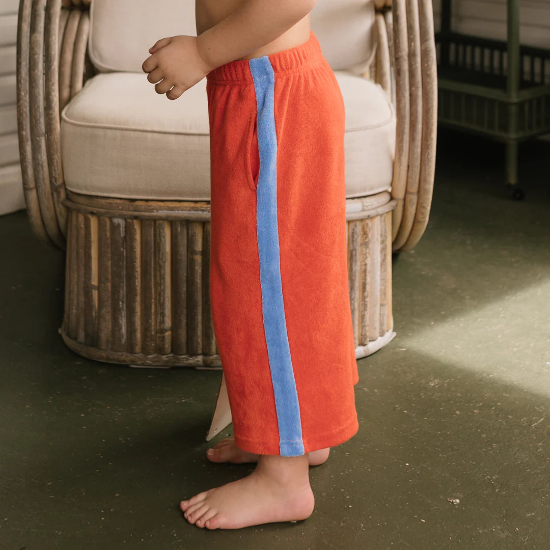 Golden Children - Ciao Tutti Relaxed Pants Terry Towel Napoli/Pool Blue