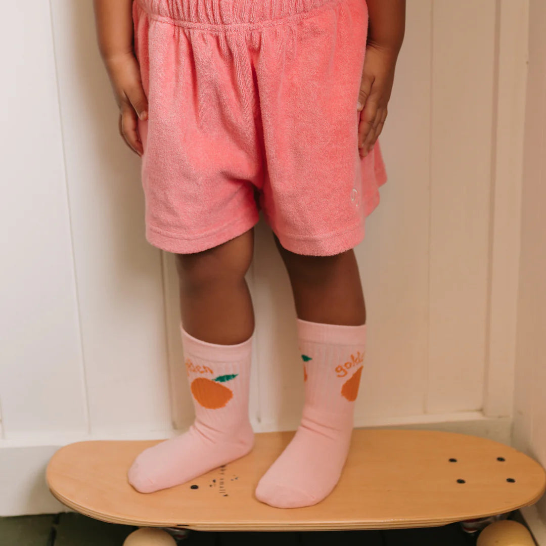 Golden Children - Orange Socks Pink Parfait
