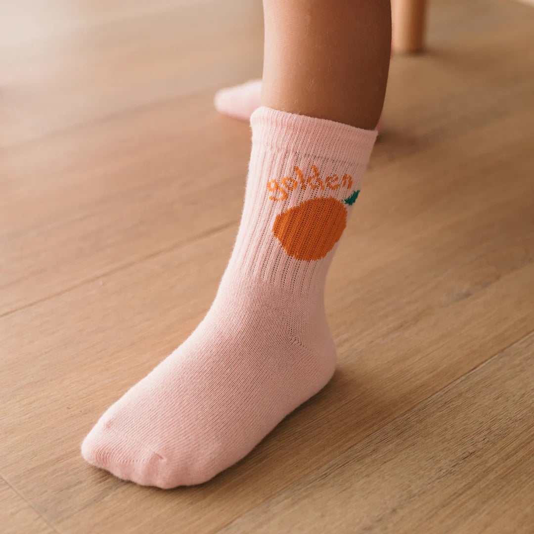 Golden Children - Orange Socks Pink Parfait