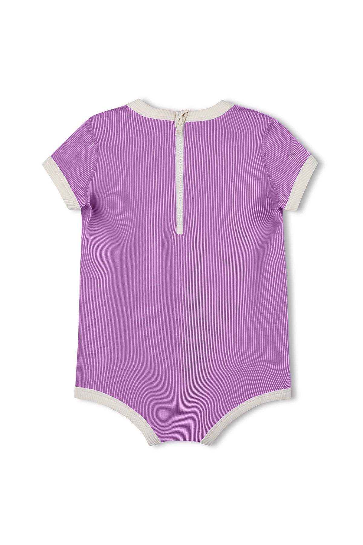 Zulu & Zephyr - Mini Stripe Infant Onesie Lilac