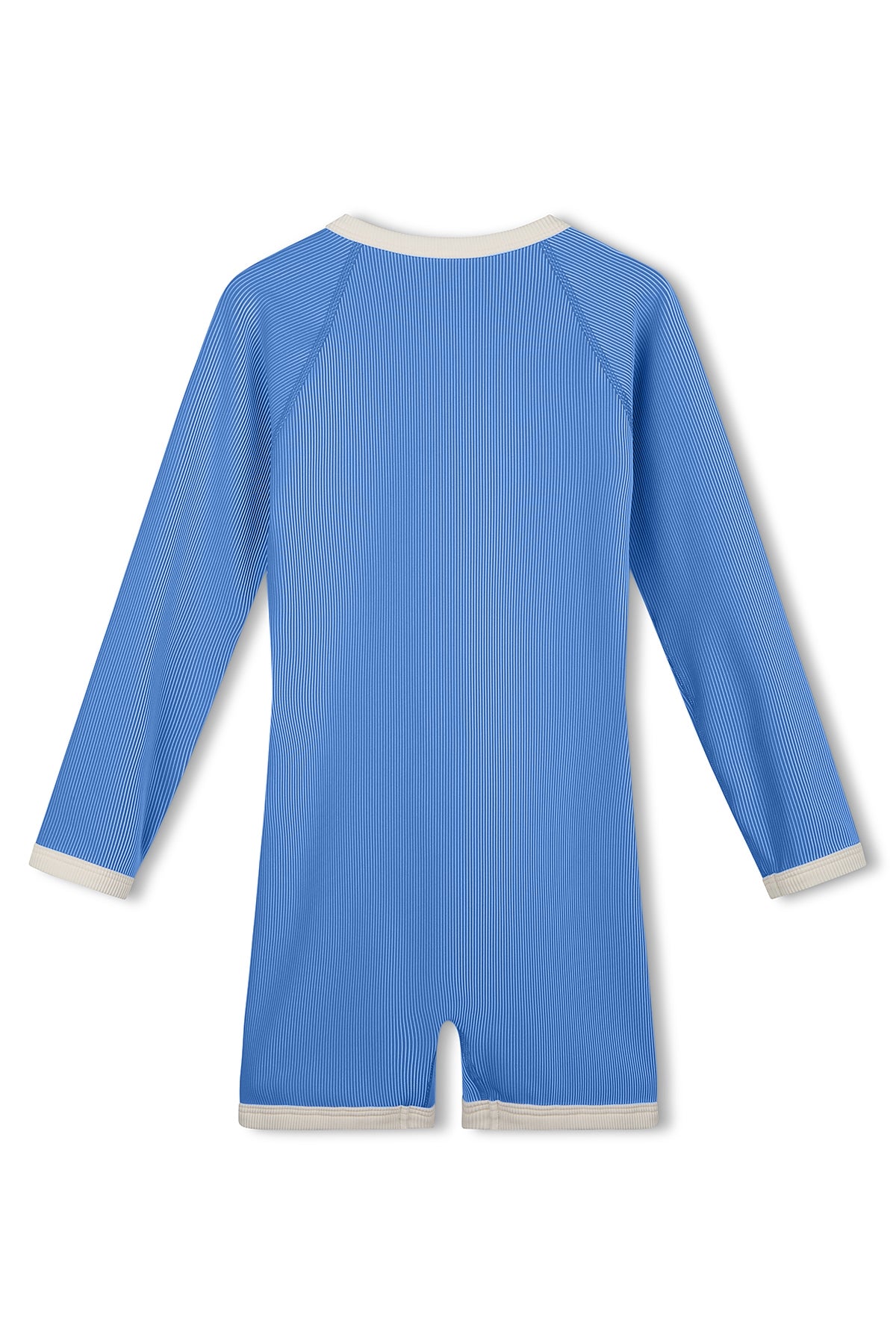 Zulu & Zephyr - Mini Stripe Rib Surf Suit Sky Bkue