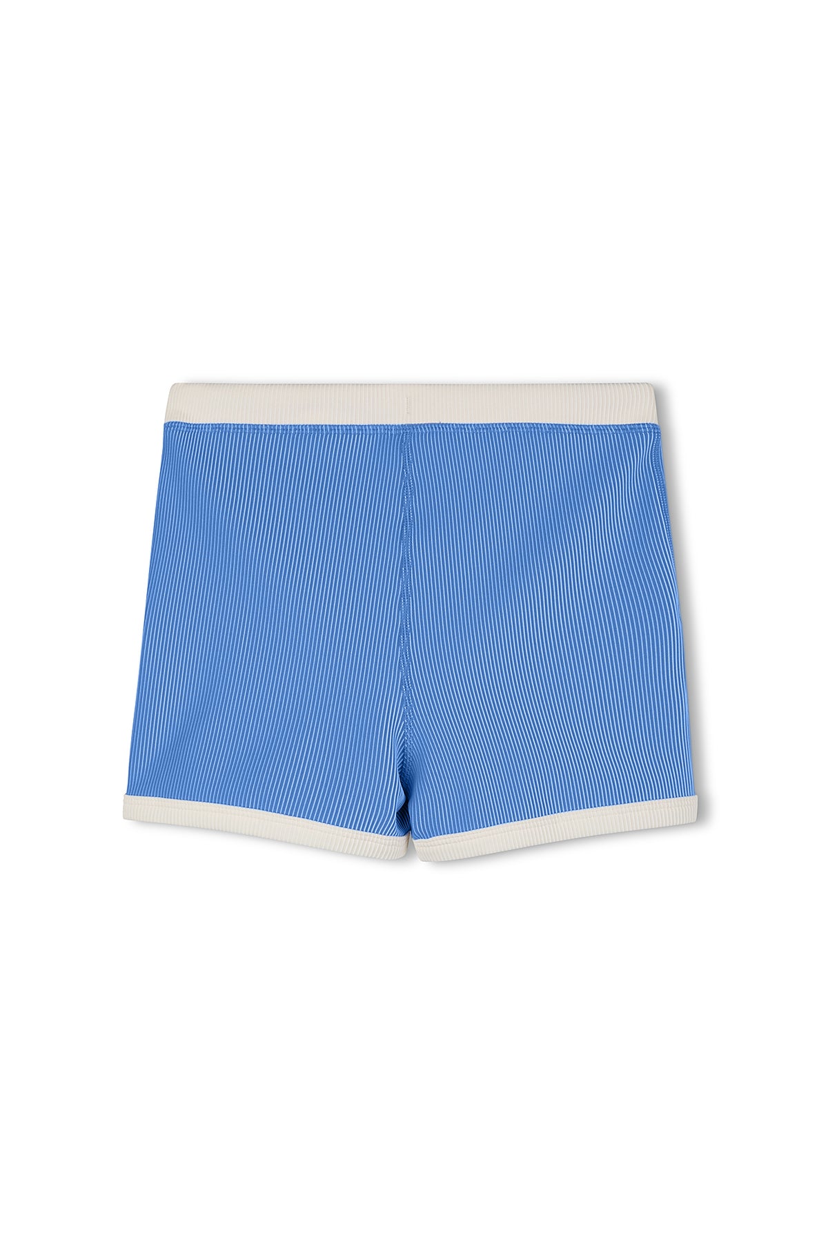 Zulu & Zephyr - Mini Stripe Rib Surf Short Sky Blue