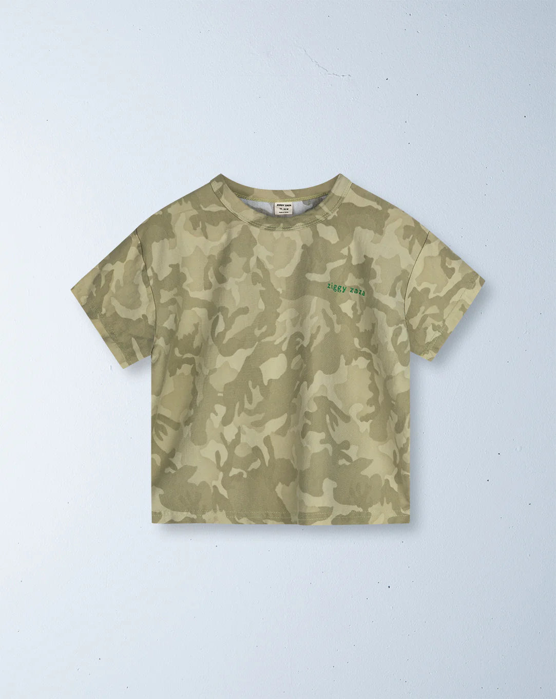 PRE-ORDER Ziggy Zaza - Troop Camo Tee Dune