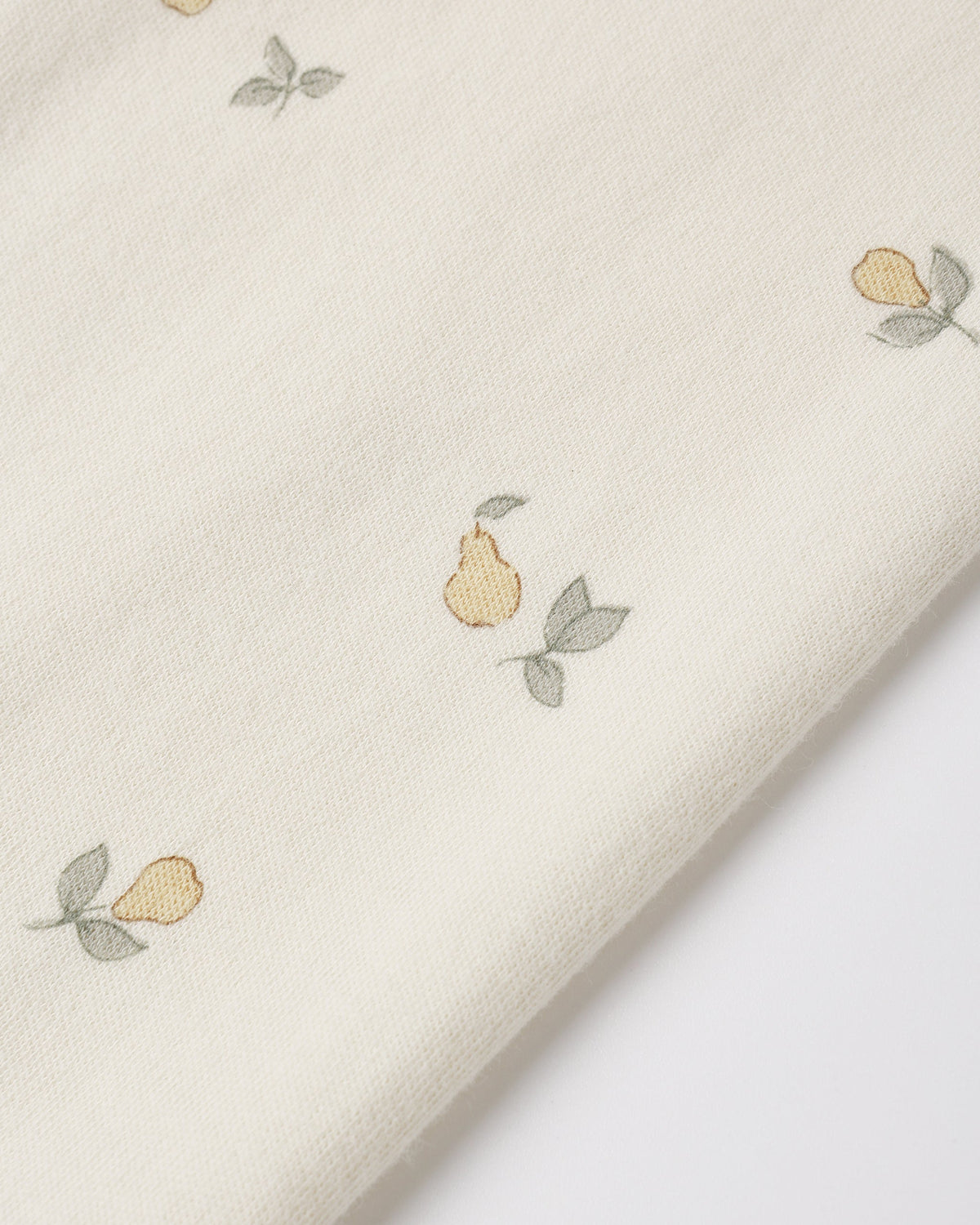 Quincy Mae Zip Long Sleeve Sleeper Footie Pears