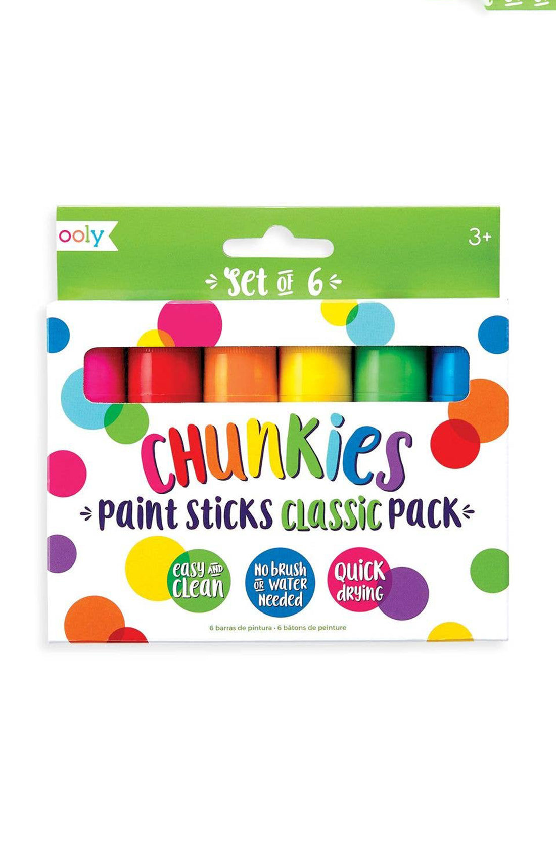 Set of 6 OOLY chunkies paint sticks.