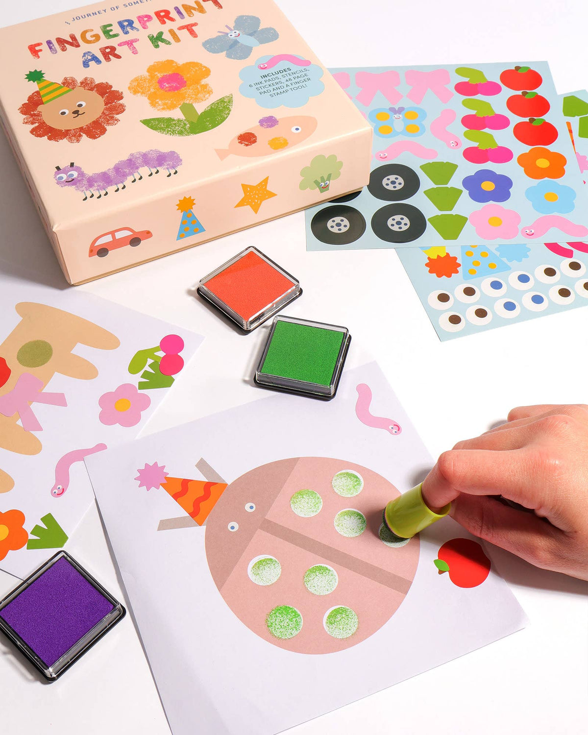 Journey of Something - Fingerprint Art Kit