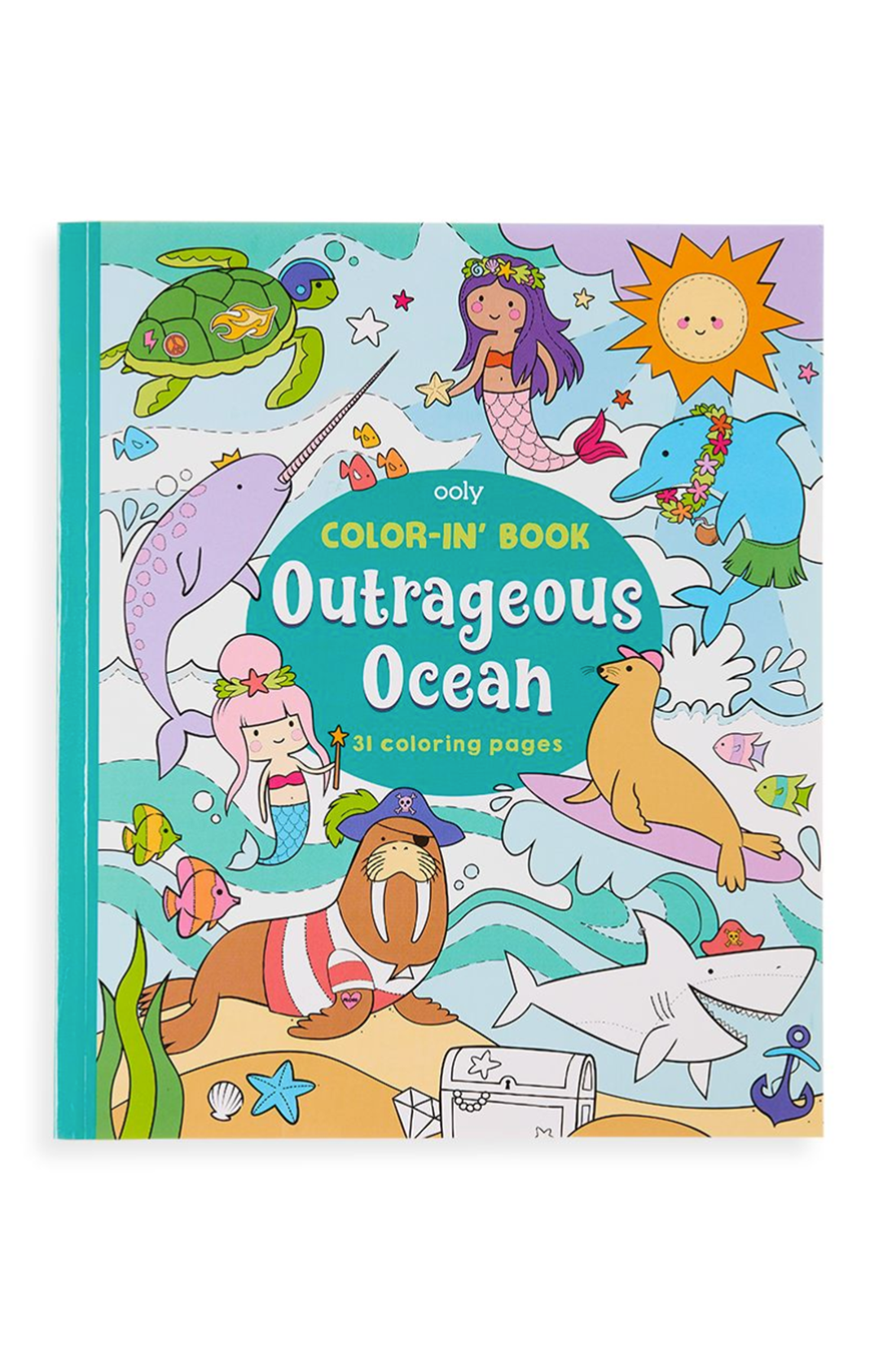 The OOLY colour in book "outrageous ocean".