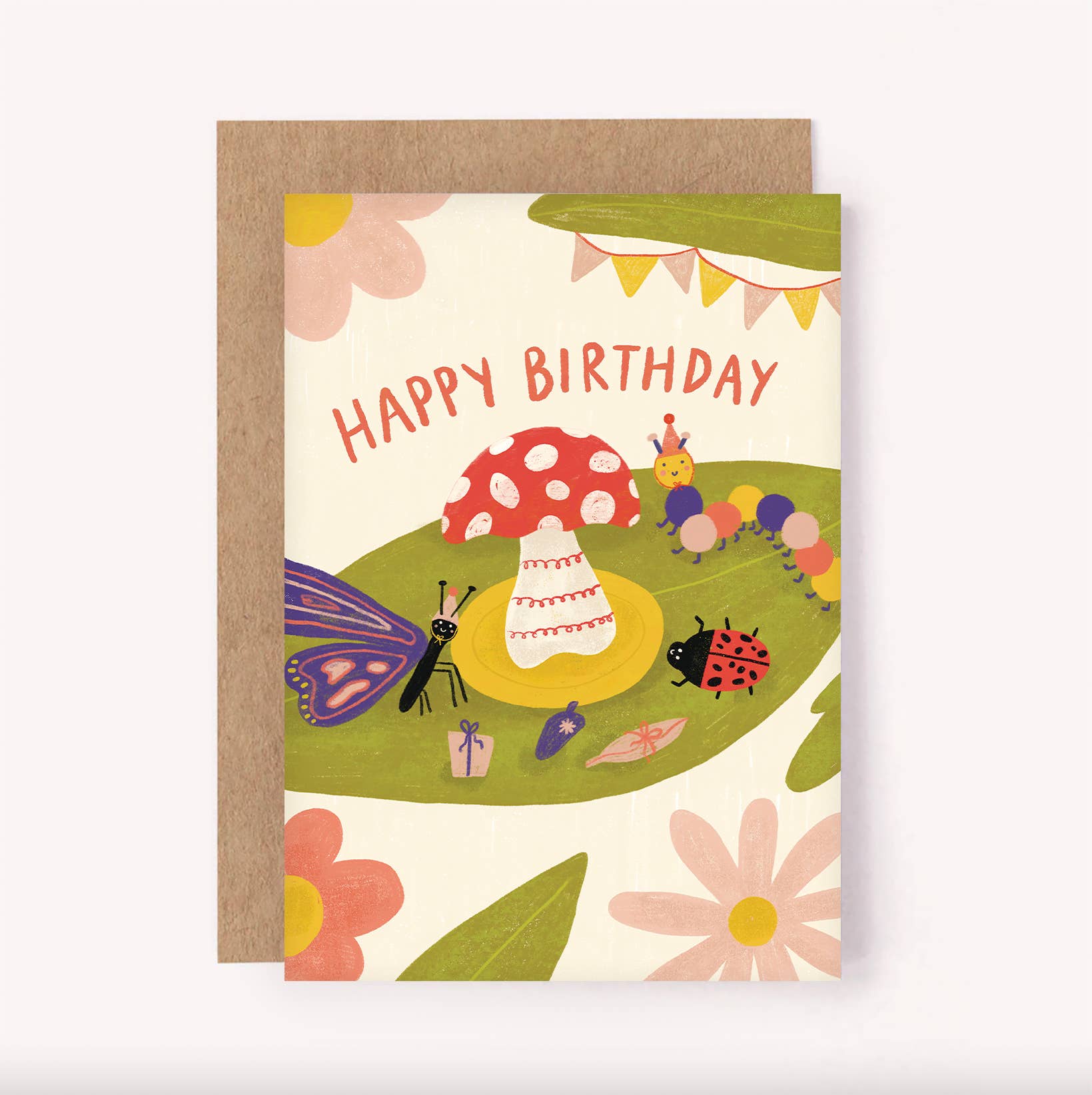 Lauren Sissons Studio - Bug Party Children's Birthday Card