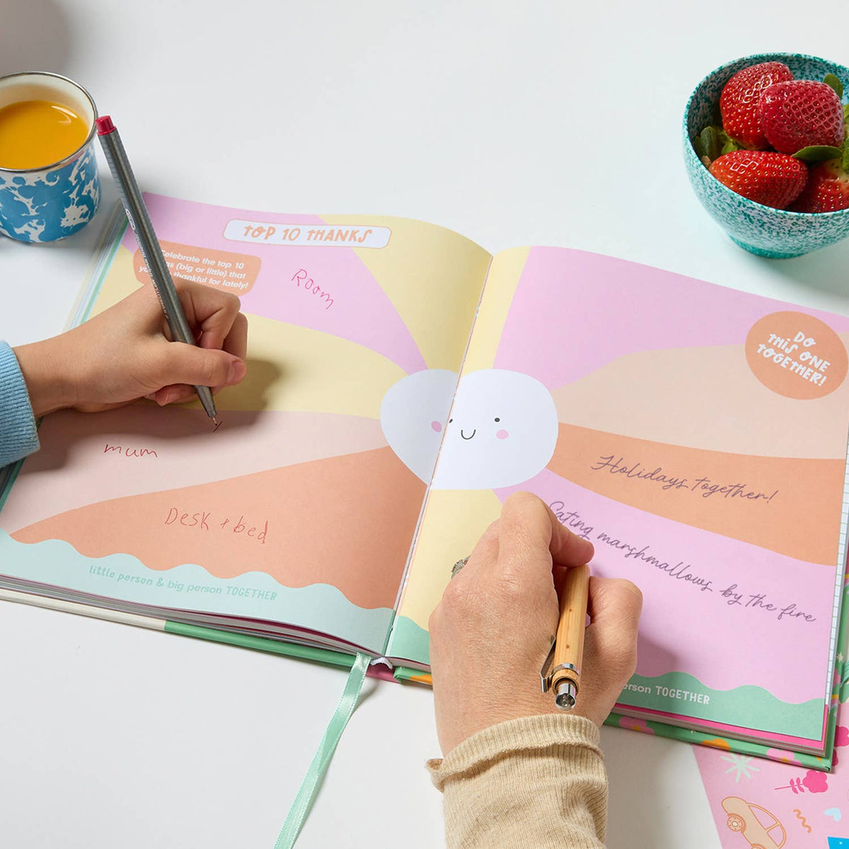 Journey of Something - Kid and Adult Gratitude Journal