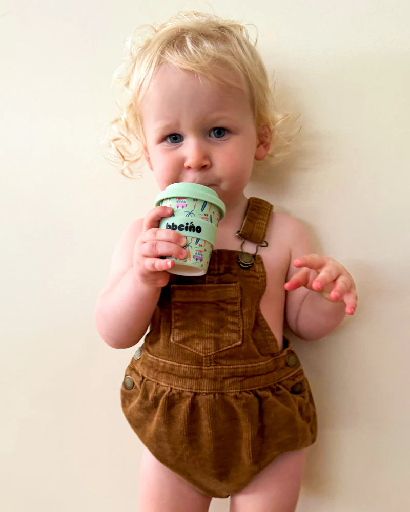 BBcino ~ Reusable Babycino Cup 120ml Beach Bums