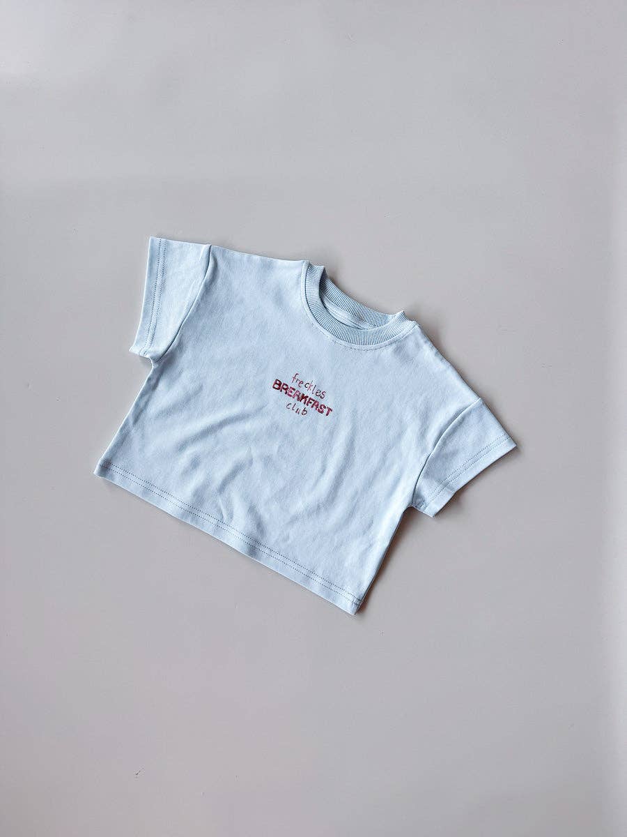 Freckles the Label - Breakfast Club Tee Sky