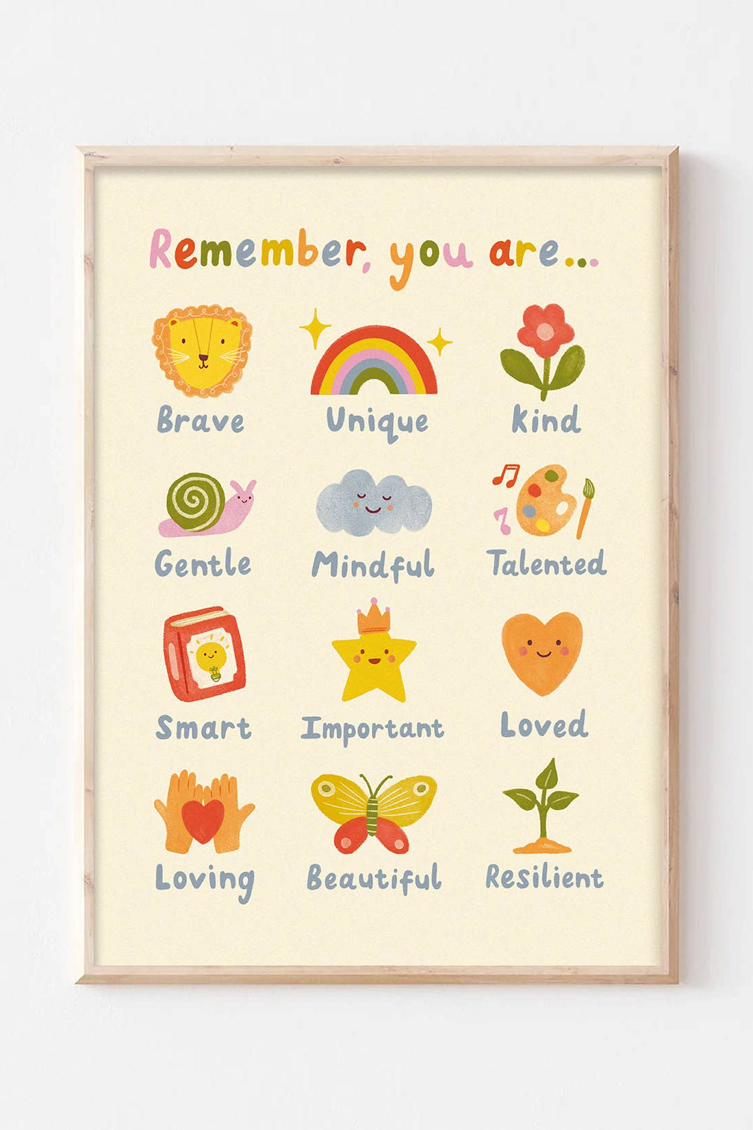 Lauren Sissons Studio - Illustrated Affirmation A3 Wall Art Print