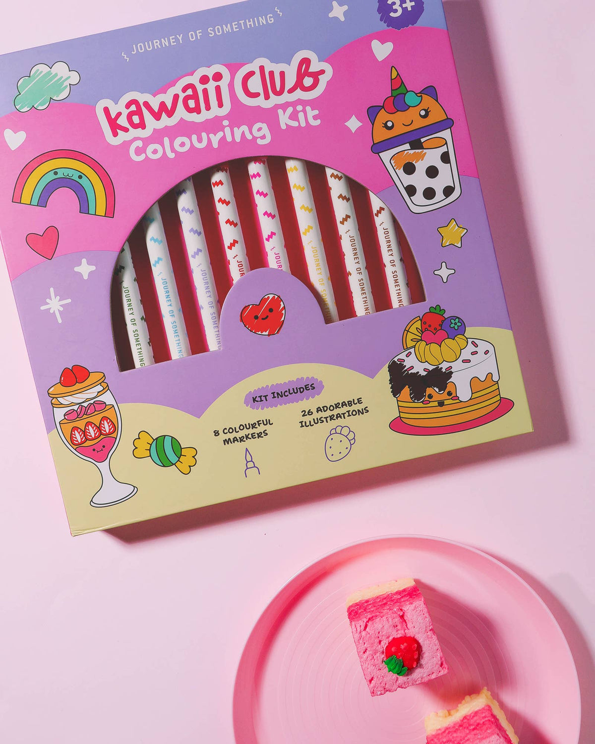 Journey of Something - Kawaii Club Colouring Kit