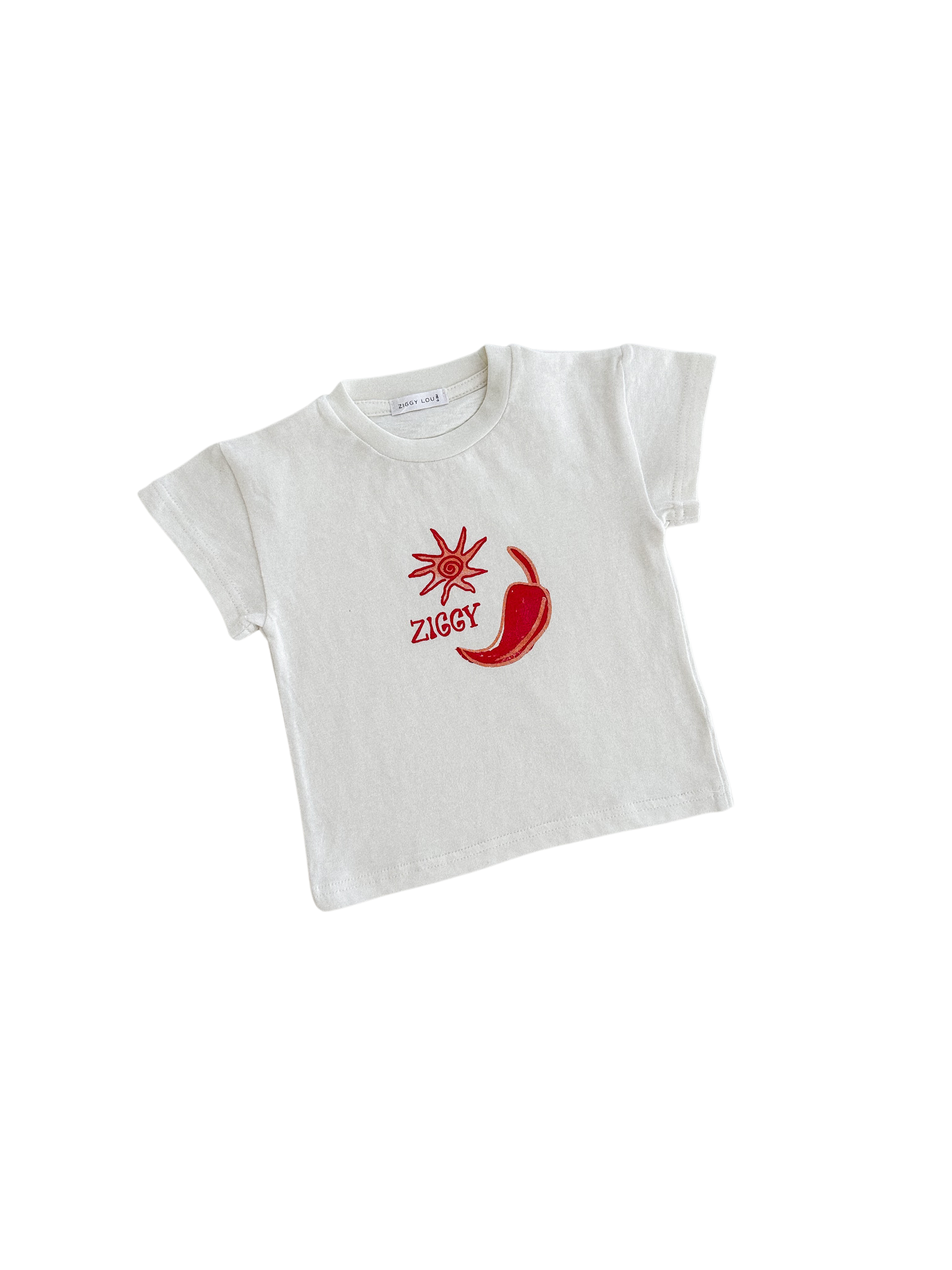 Ziggy Lou ~ Print Tee Chilli