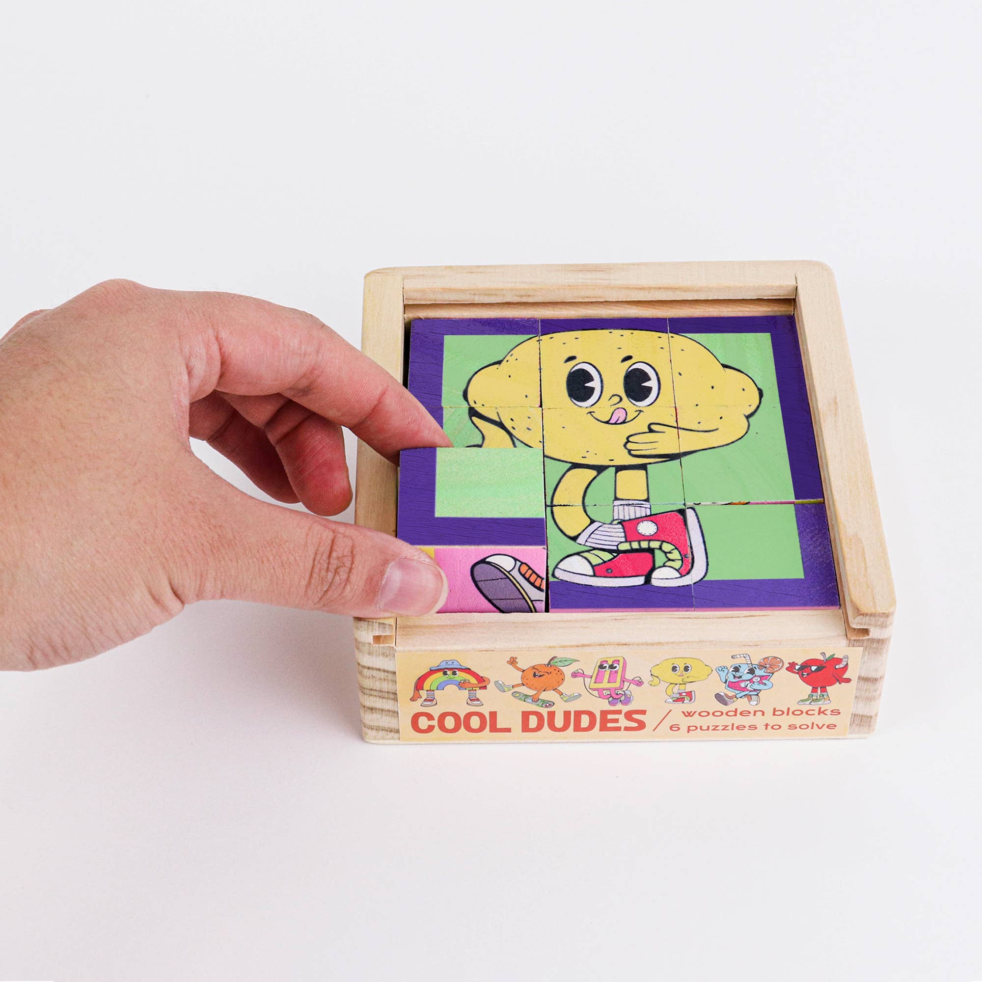 Journey of Something - Cool Dudes Wooden Blocks