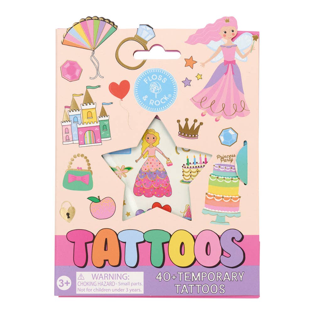 Floss & Rock - Temporary Tattoos Princess