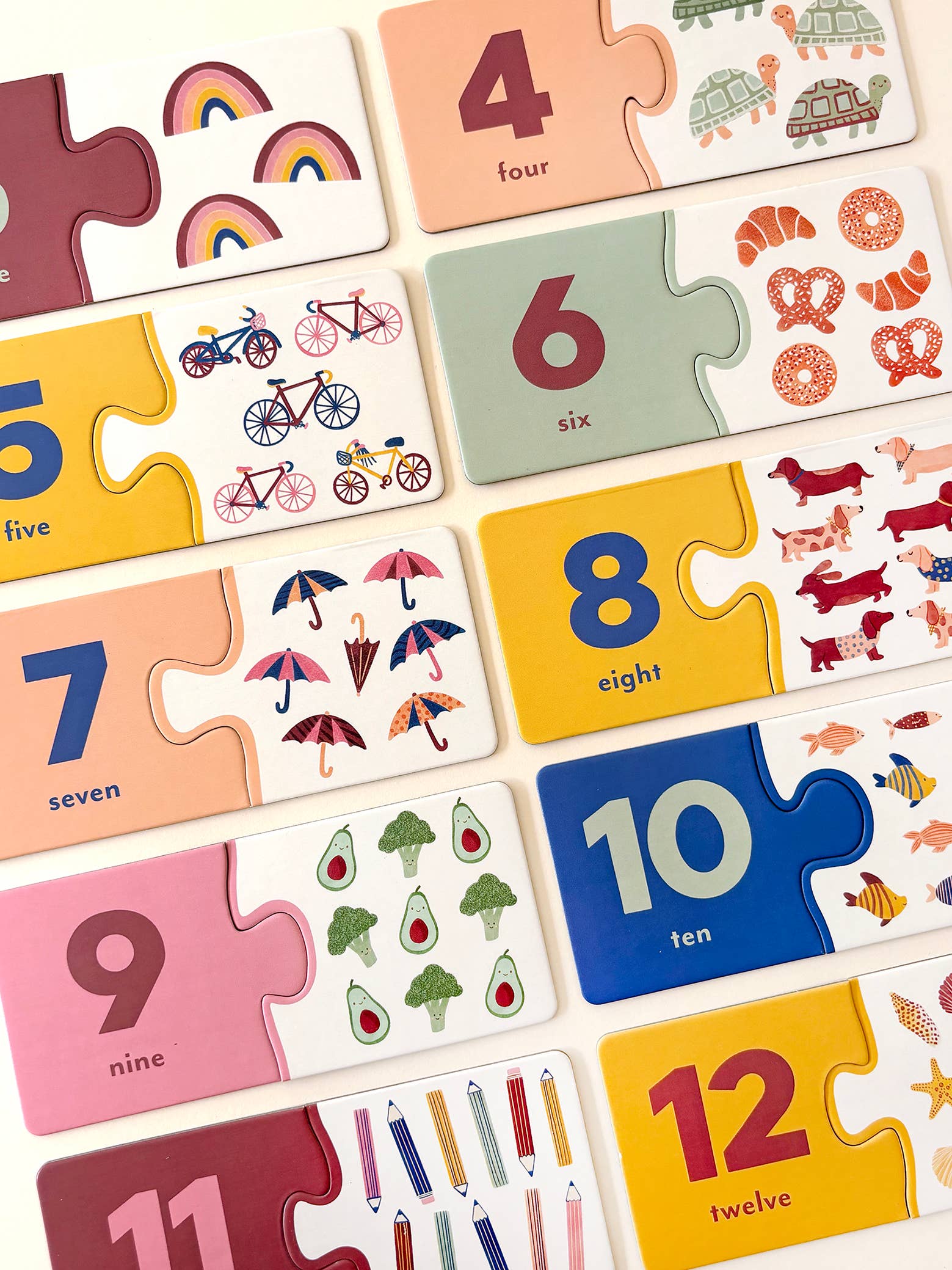 Lauren Sissons Studio - Number Puzzle Pairs Educational Kids Game