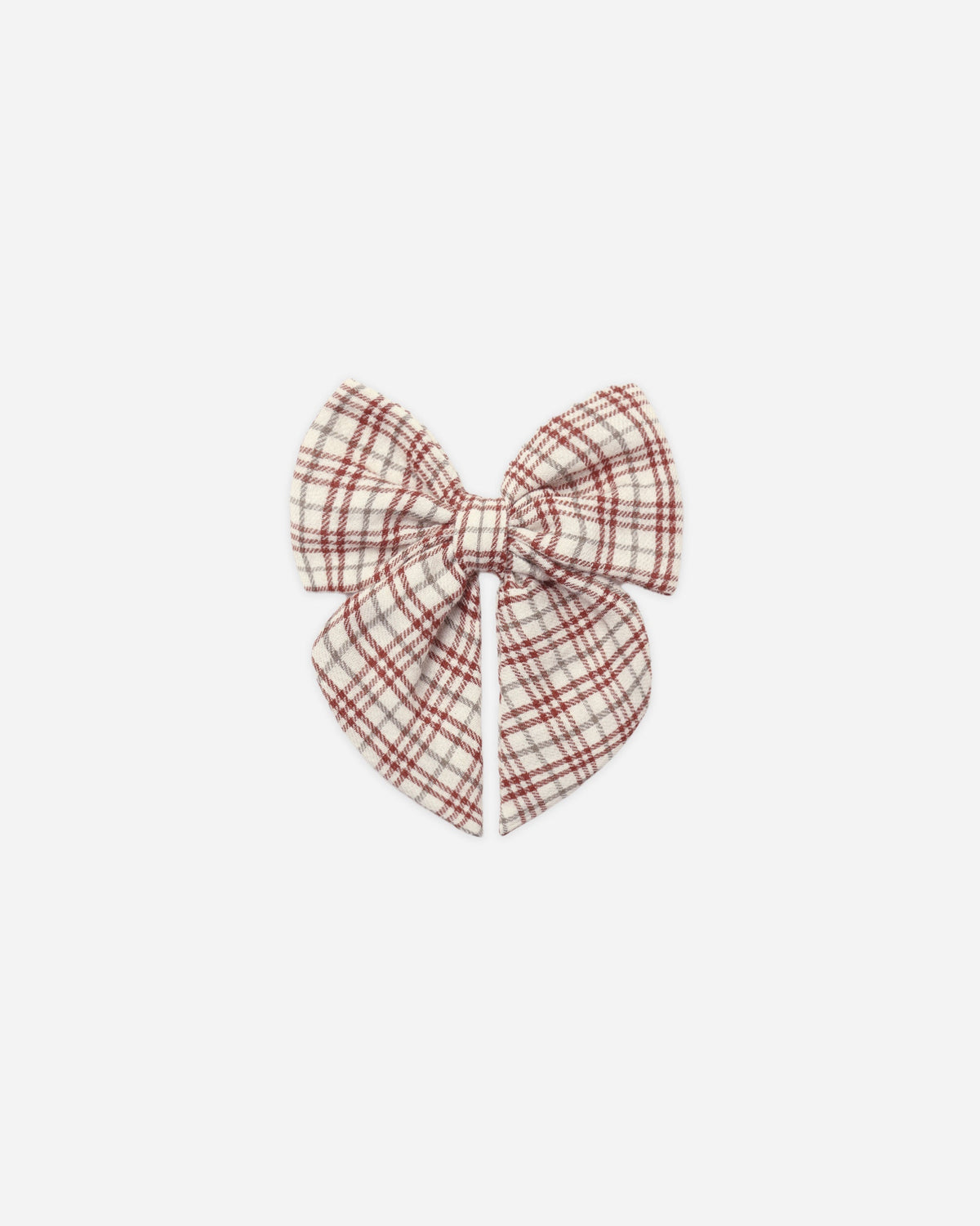 Quincy Mae Bow Christmas Plaid