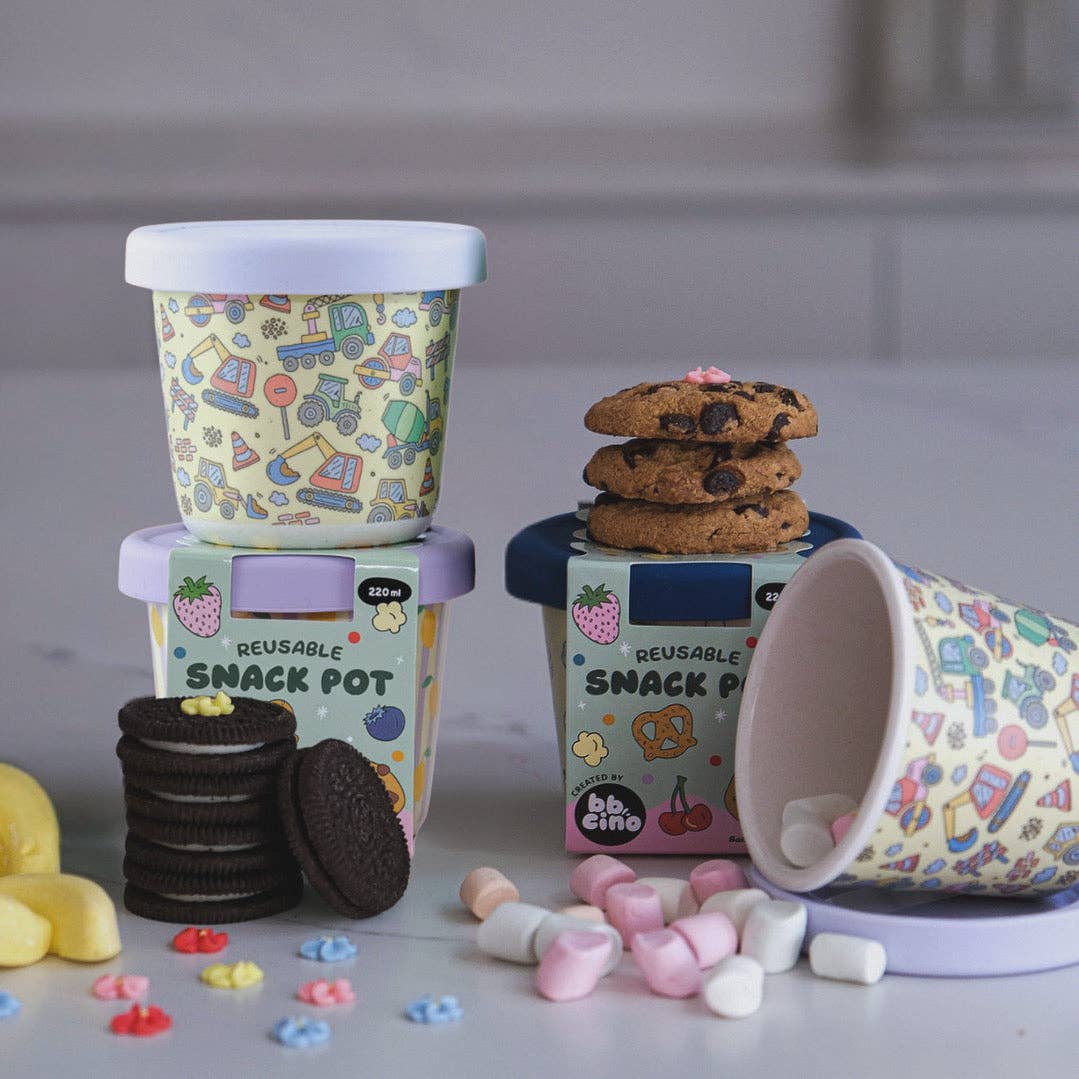BBcino - Reusable Bamboo-Based Snack Pot Dig It