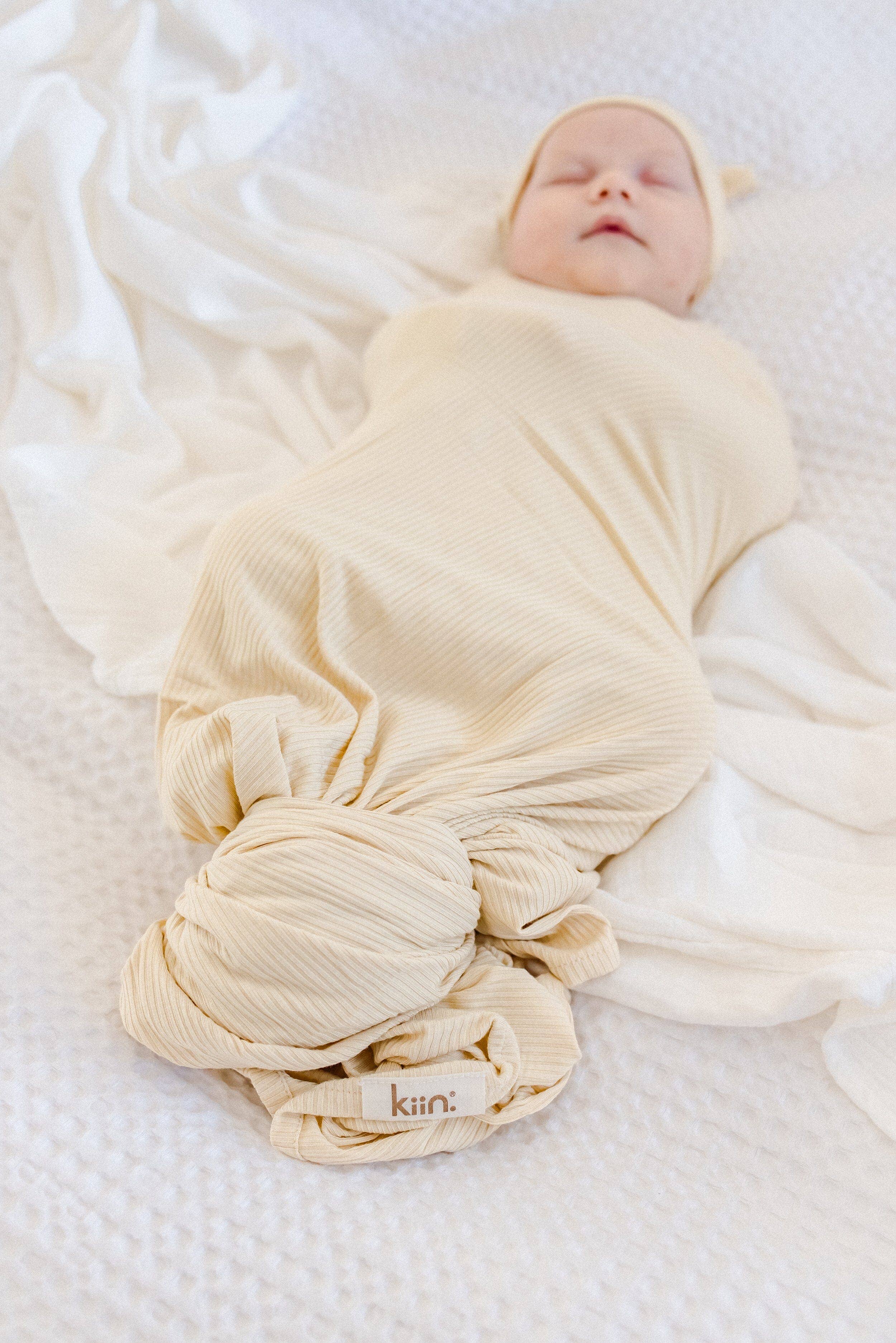 Kiin Baby - Bamboo Stretch Swaddle Oat