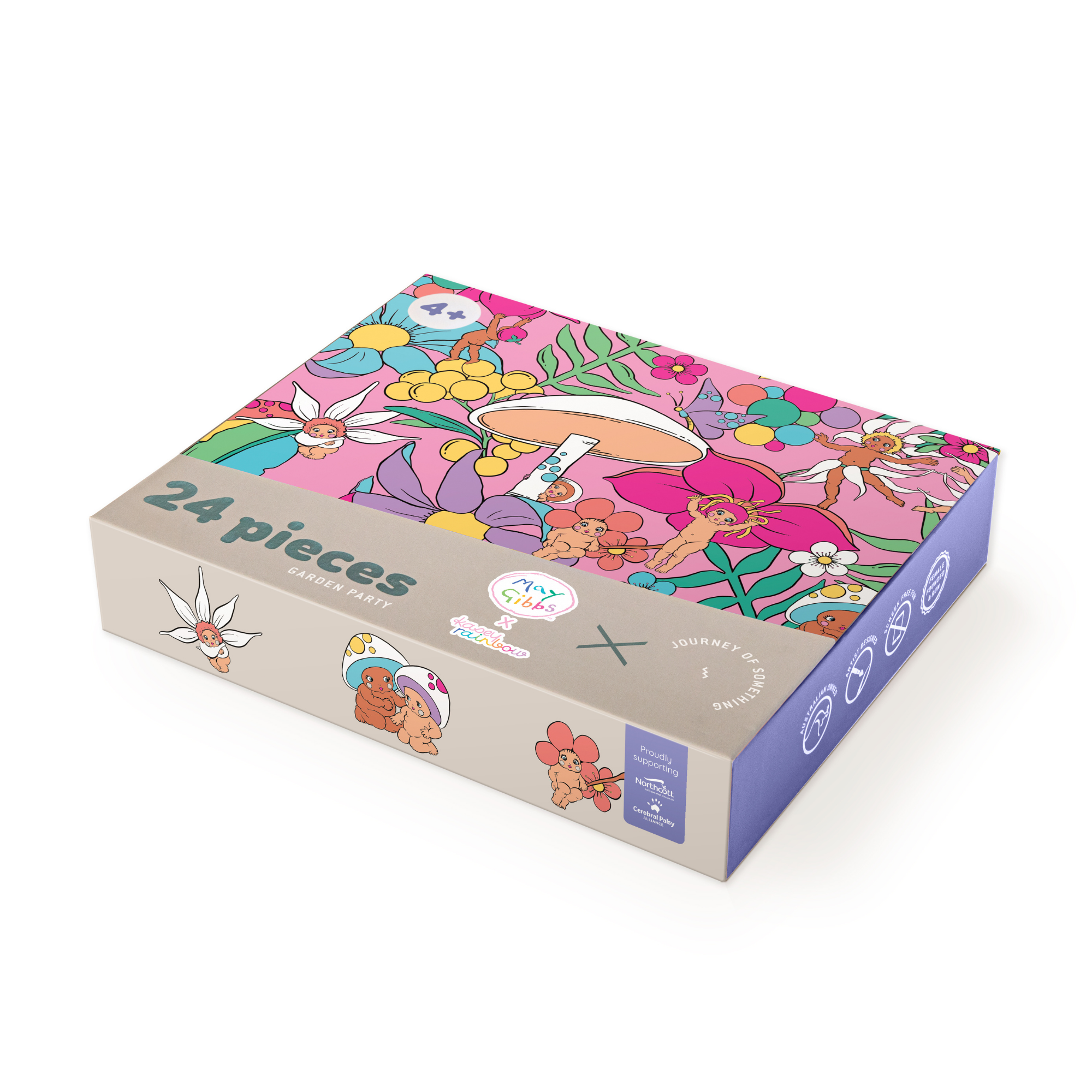 Journey Of Something - 24 Piece Kids Puzzle Garden Party