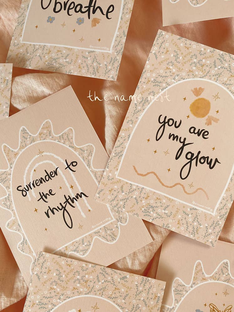 The Name Nest - Pregnancy and Birth Affirmation Cards